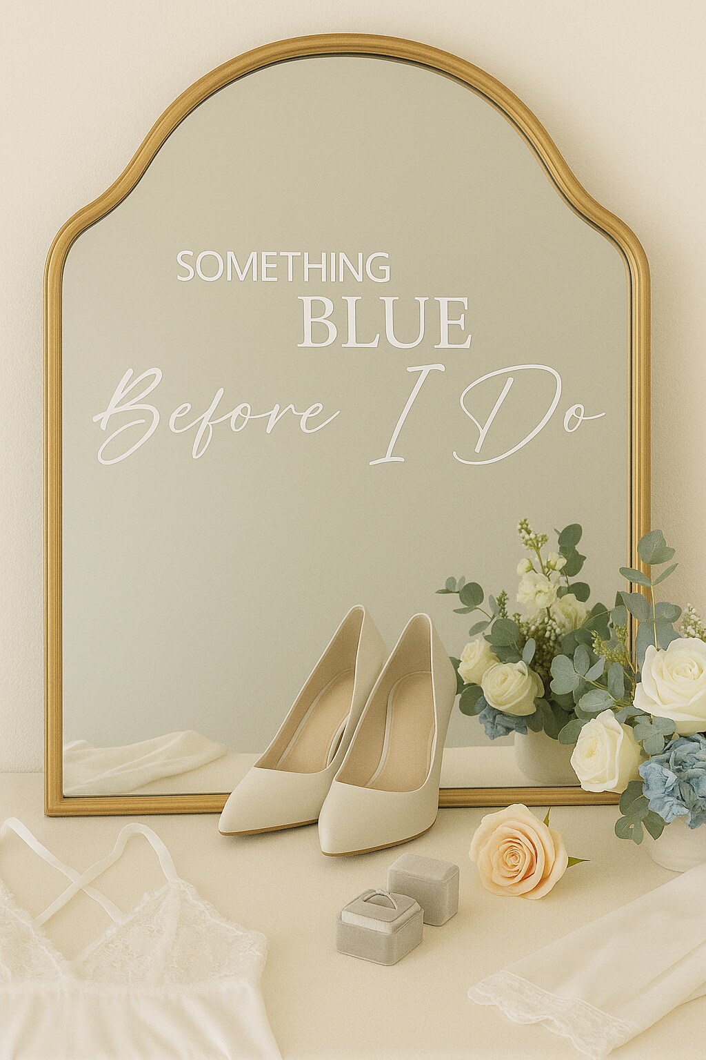 Something Blue Before I Do Decal, Bridal Shower Vinyl Sticker for Wall  Mirror Sign, Wedding Shower Decor, Blue Bachelorette Backdrop a099 |  MakerPlace by Michaels