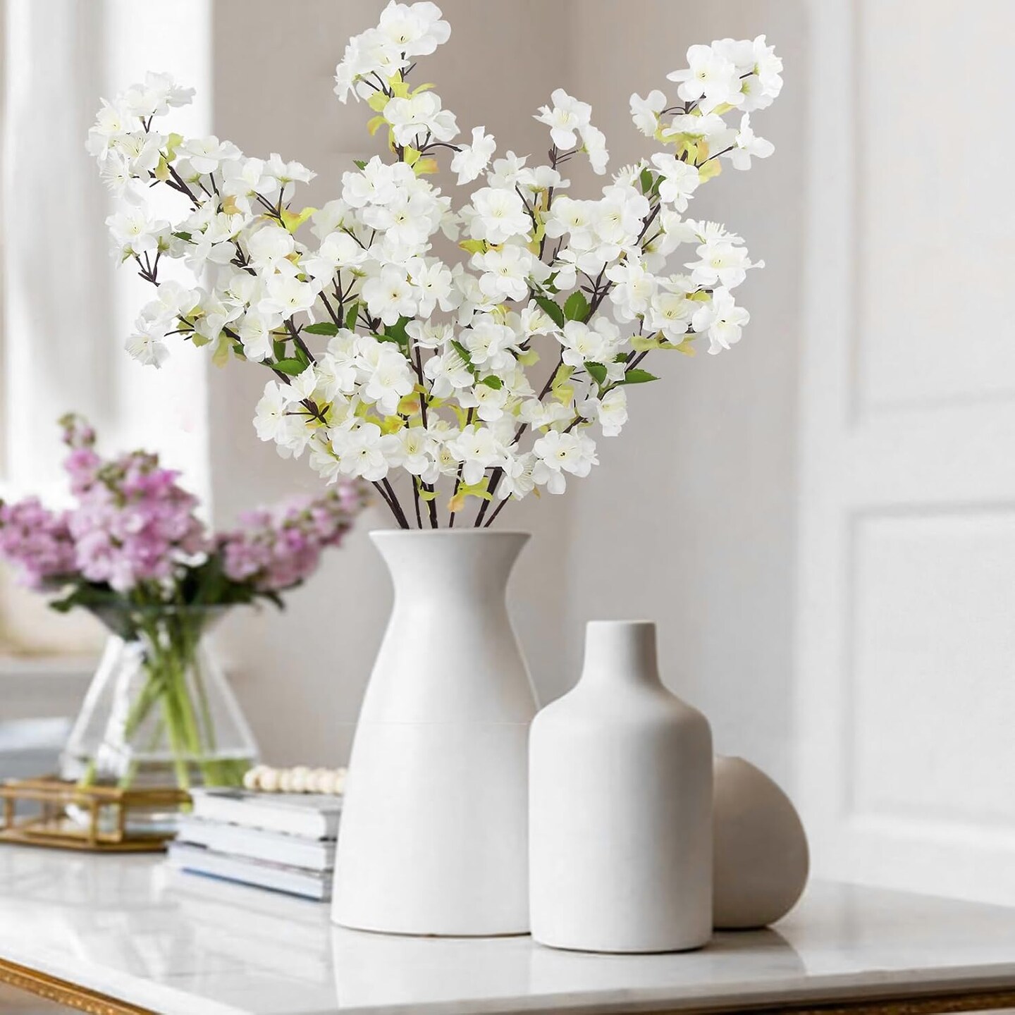 3 Pcs Cherry Blossom Branches