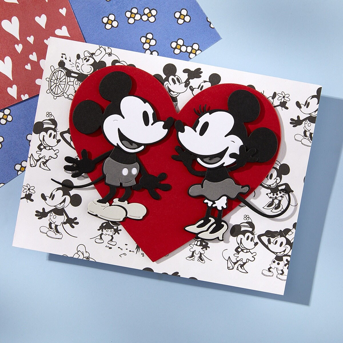 Spellbinders Etched Dies From Say Cheese Classic Mouse-Steamboat Willie Duo