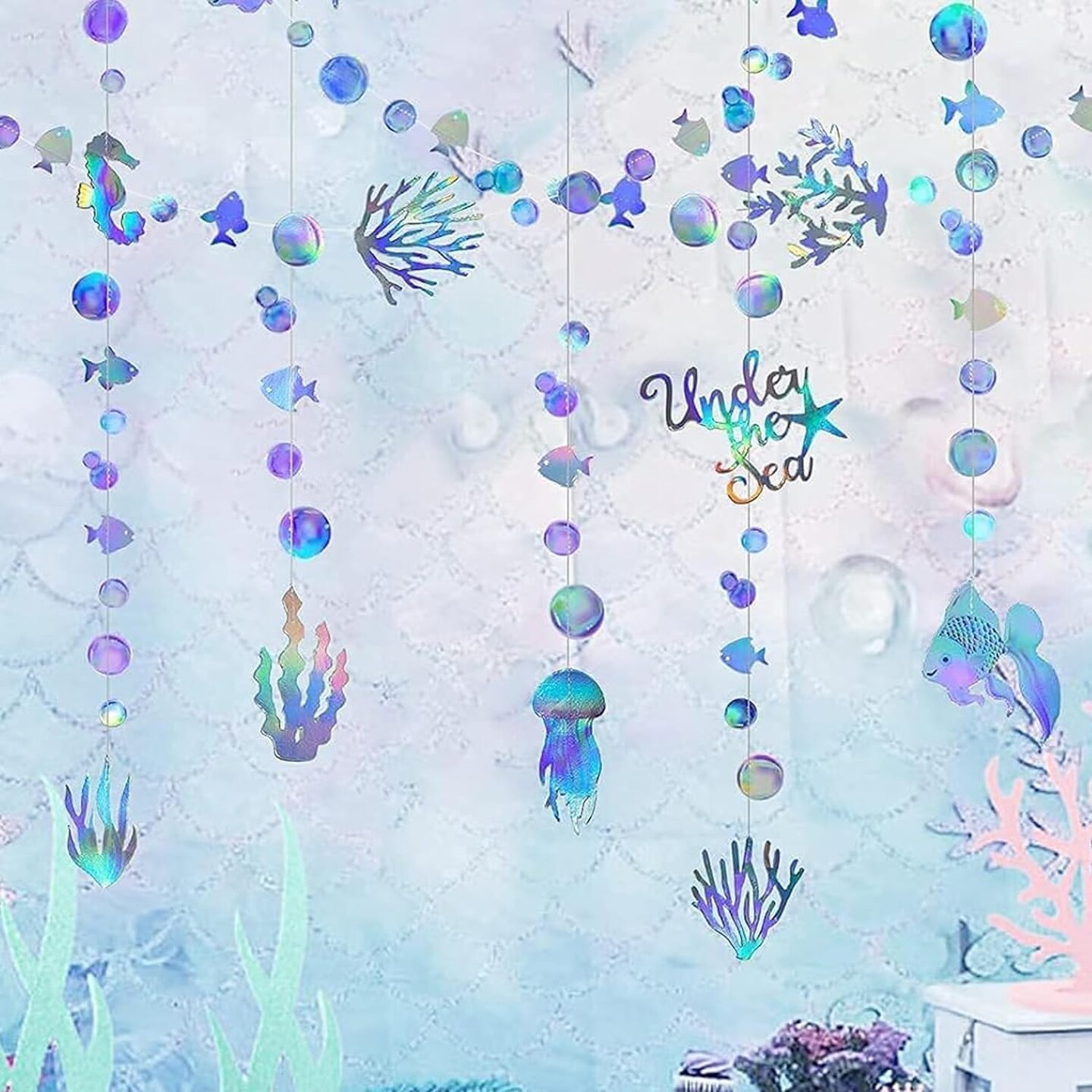 Iridescent Under The Sea Party Decorations
