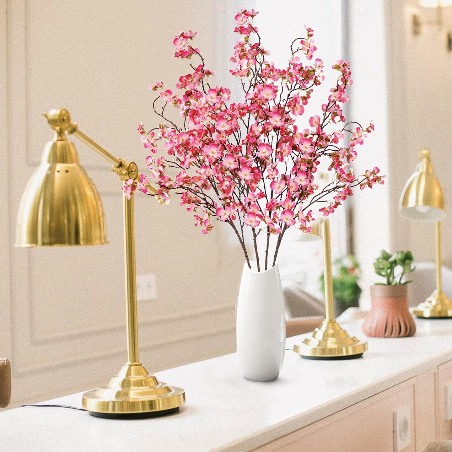 Artificial Cherry Blossom Flowers