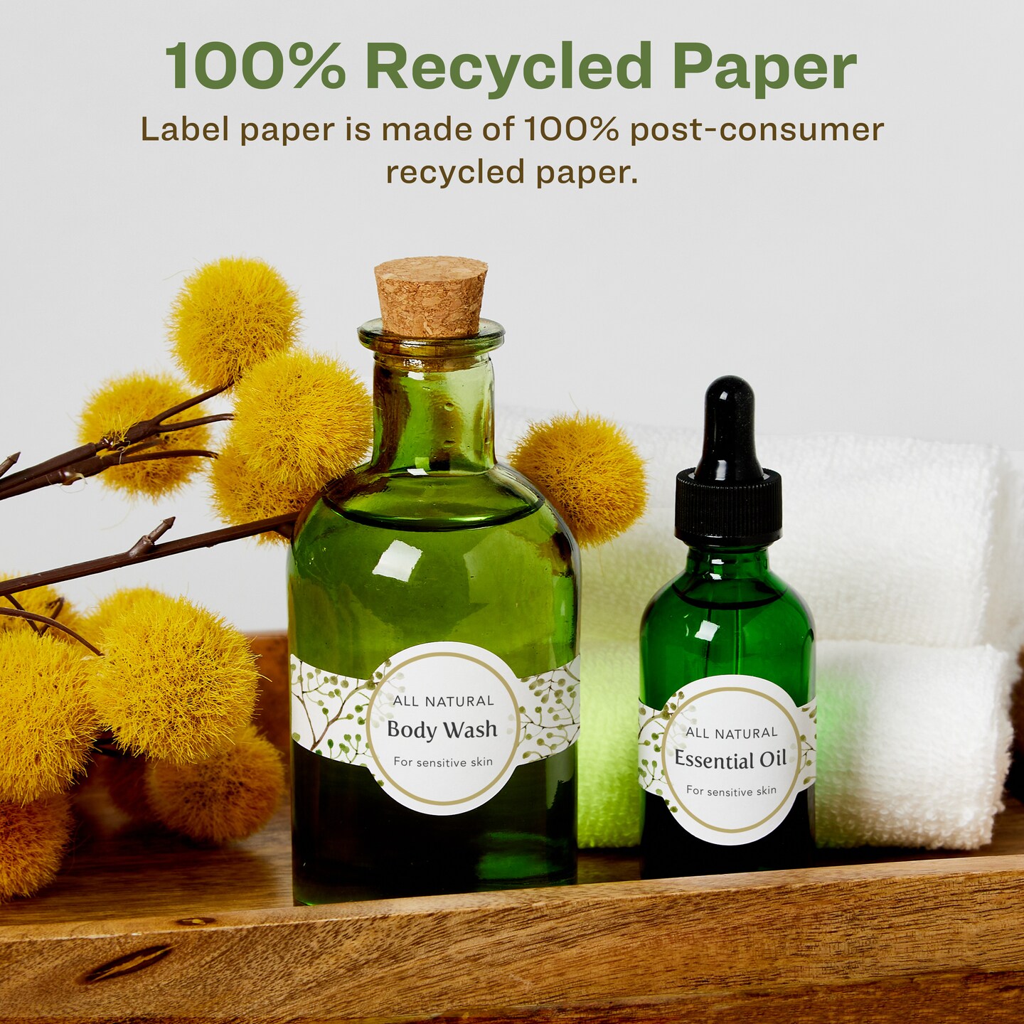 Avery EcoFriendly Wraparound Band Labels