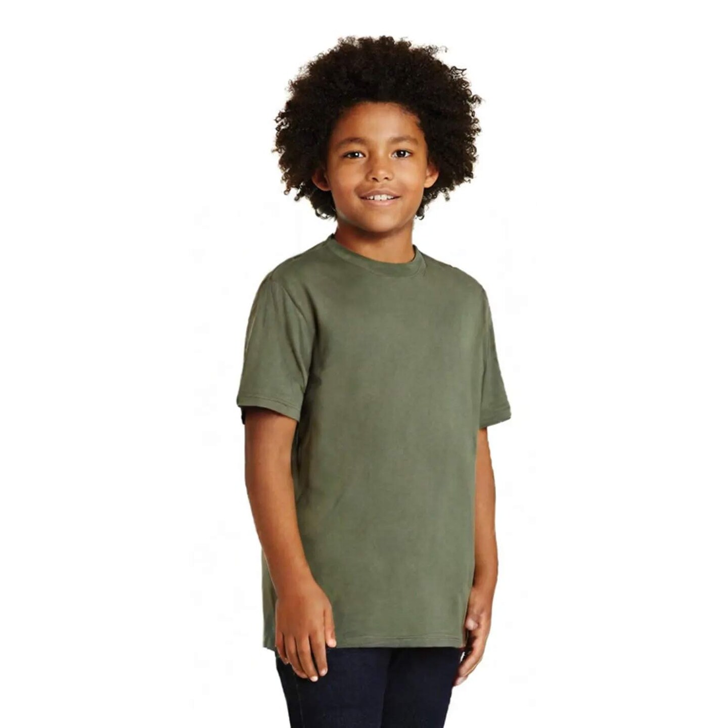 Gildan Heavy Cotton Youth Crewneck Short Sleeve T-Shirt 5000B – Kids Basic Tee for Everyday Wear