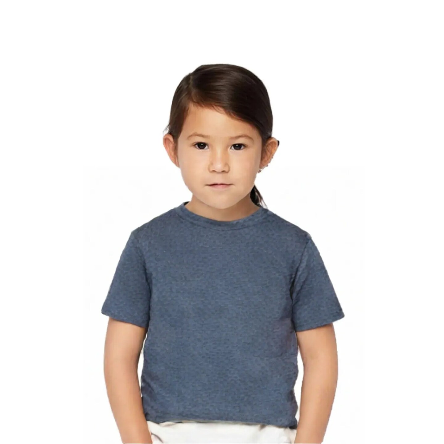 BELLA+CANVAS Toddler Jersey Crew Neck Short Sleeve Tee Soft Cotton Kids Shirt Everyday Wear 3001T