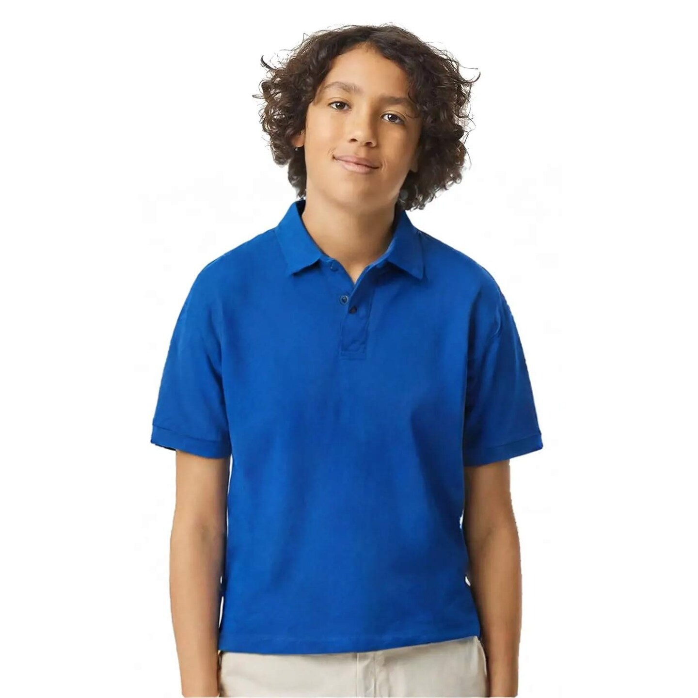 Gildan DryBlend Youth Jersey Polo Shirt for School Uniforms & Casual Wear