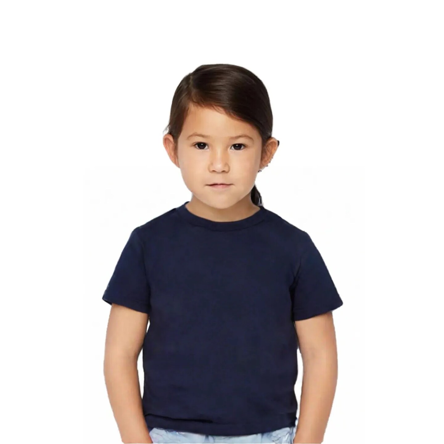 6 Pack BELLA+CANVAS Toddler Jersey Tee for Everyday Wear Soft Cotton Kids Shirt Bundle