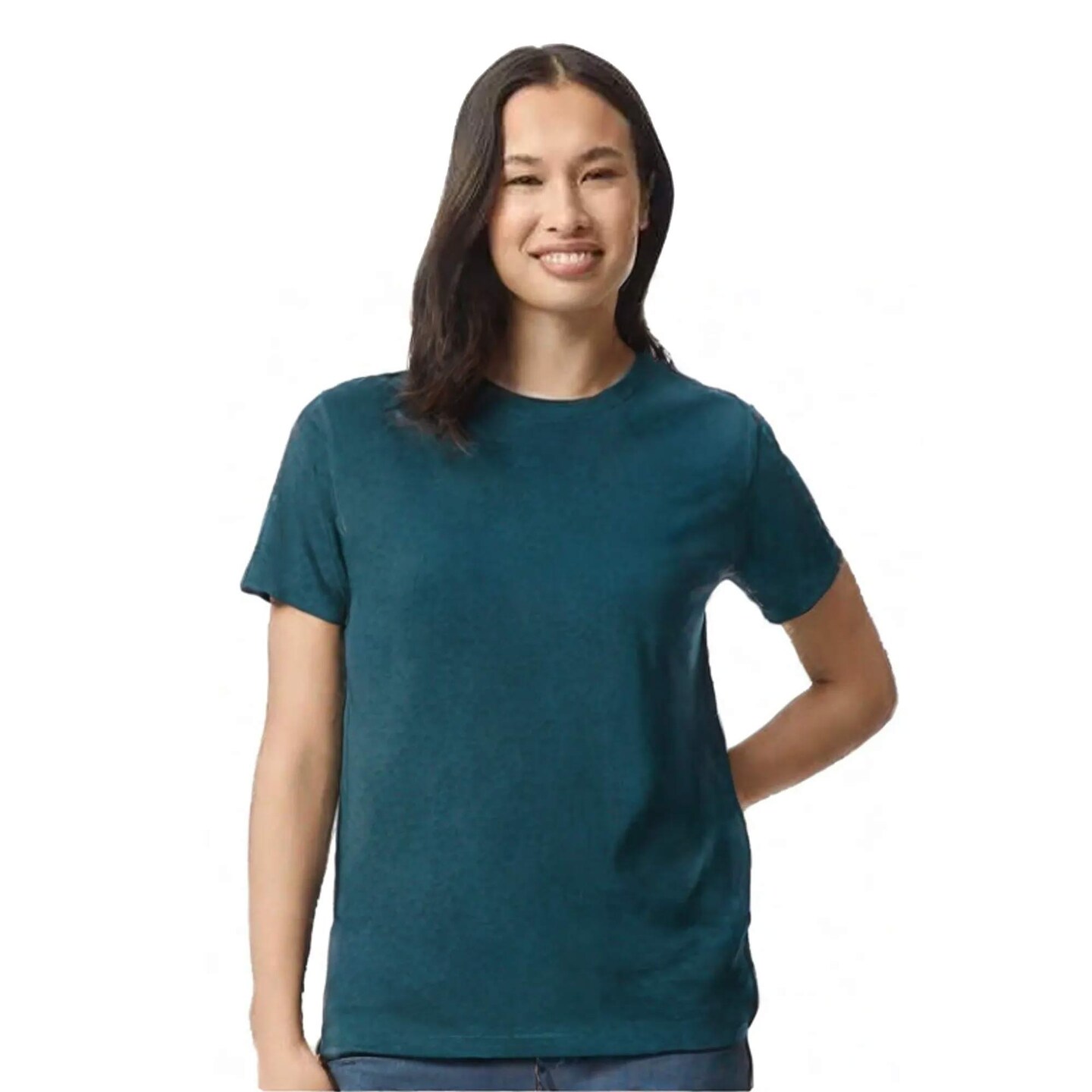 Heavy Cotton Crewneck T-Shirt for Layering style & Everyday Comfort Wear