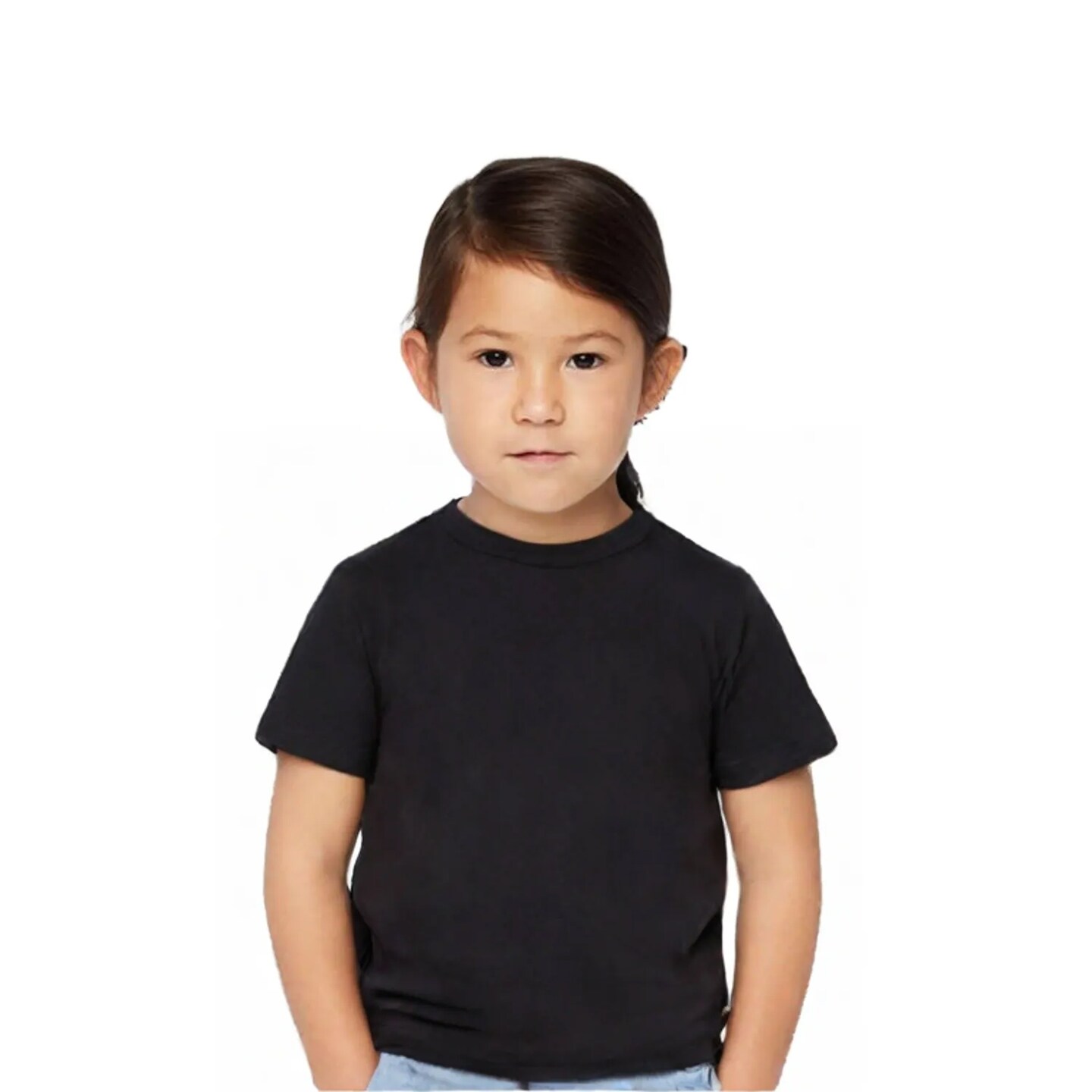 BELLA+CANVAS Toddler Jersey Crew Neck Short Sleeve Tee Soft Cotton Kids Shirt Everyday Wear 3001T