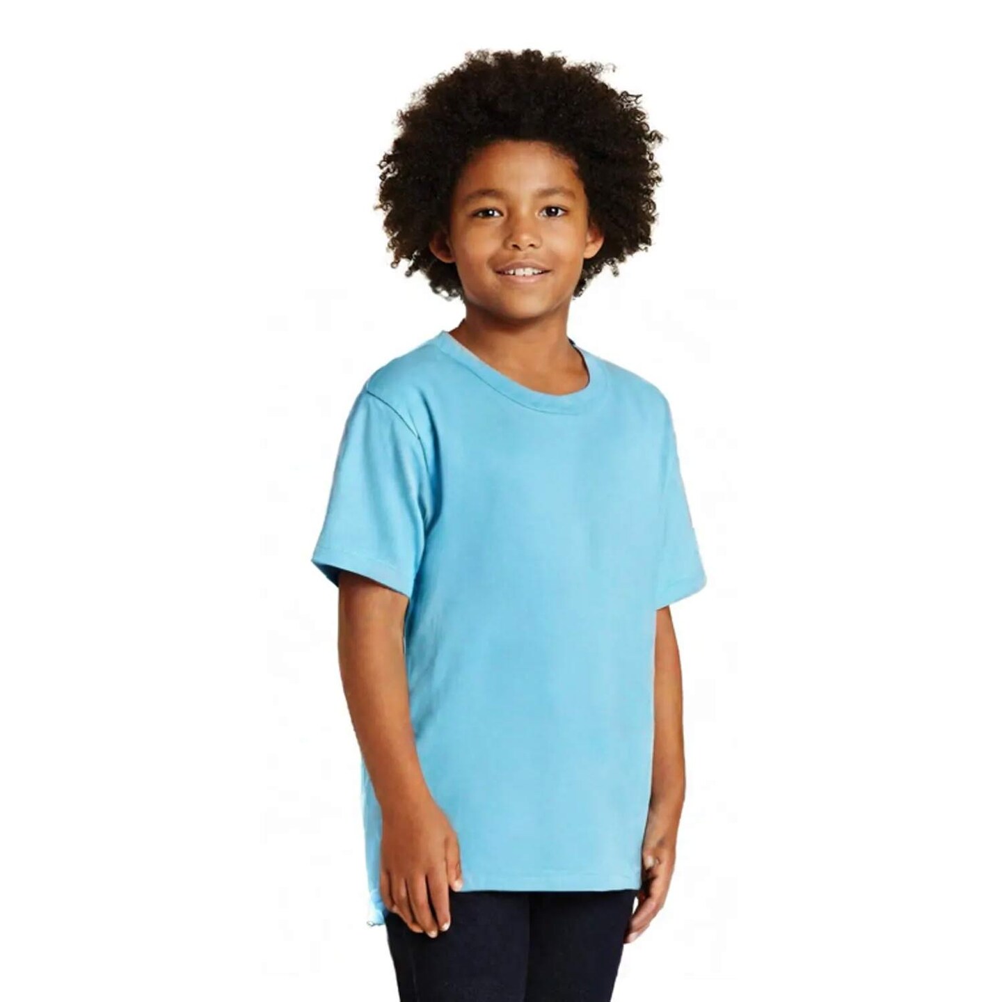 12 Pack: Gildan Heavy Cotton Youth Crewneck Short Sleeve T-Shirt for Custom Printing & Everyday Comfort Blank Tee