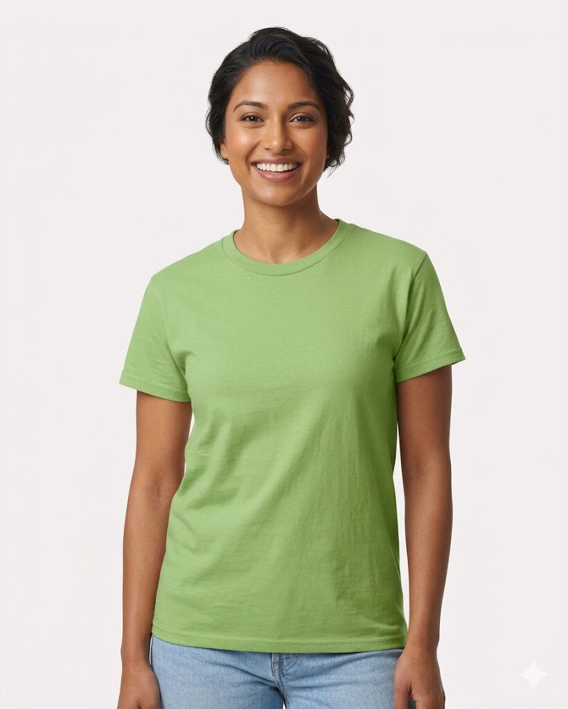 Gildan® Ultra Cotton Short Sleeve Crewneck T-Shirt 6 oz 100% US Cotton Classic Fit Blank Tee for Custom Printing