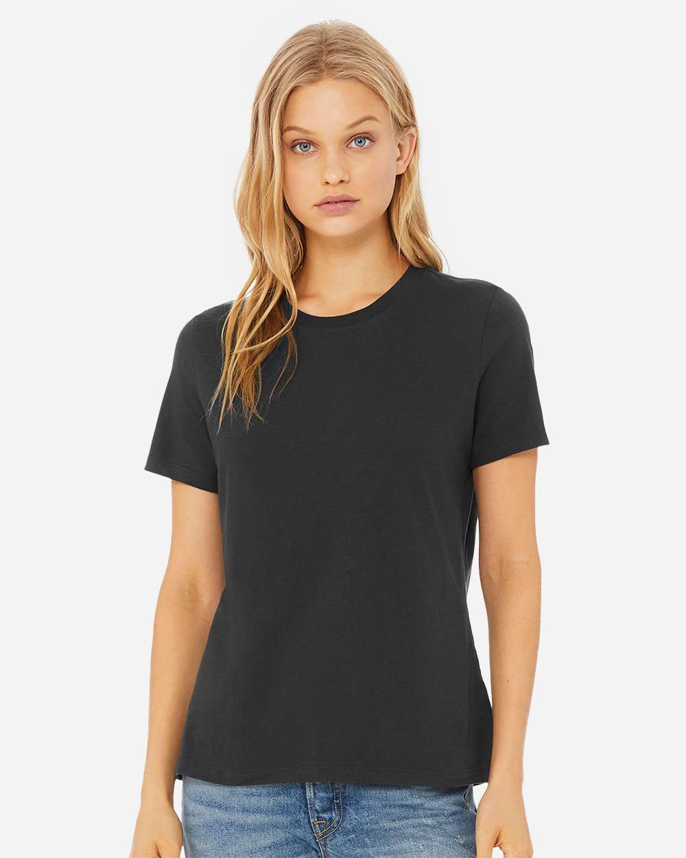 BELLA + CANVAS Women's Relaxed Crewneck Short Sleeve Jersey T-Shirt