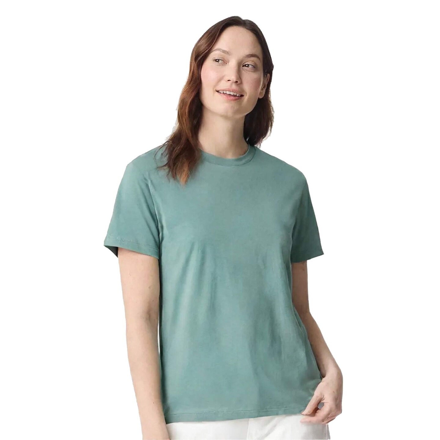 Unisex Heavy Cotton Crewneck T-Shirt for Durable Casual & Everyday Wear
