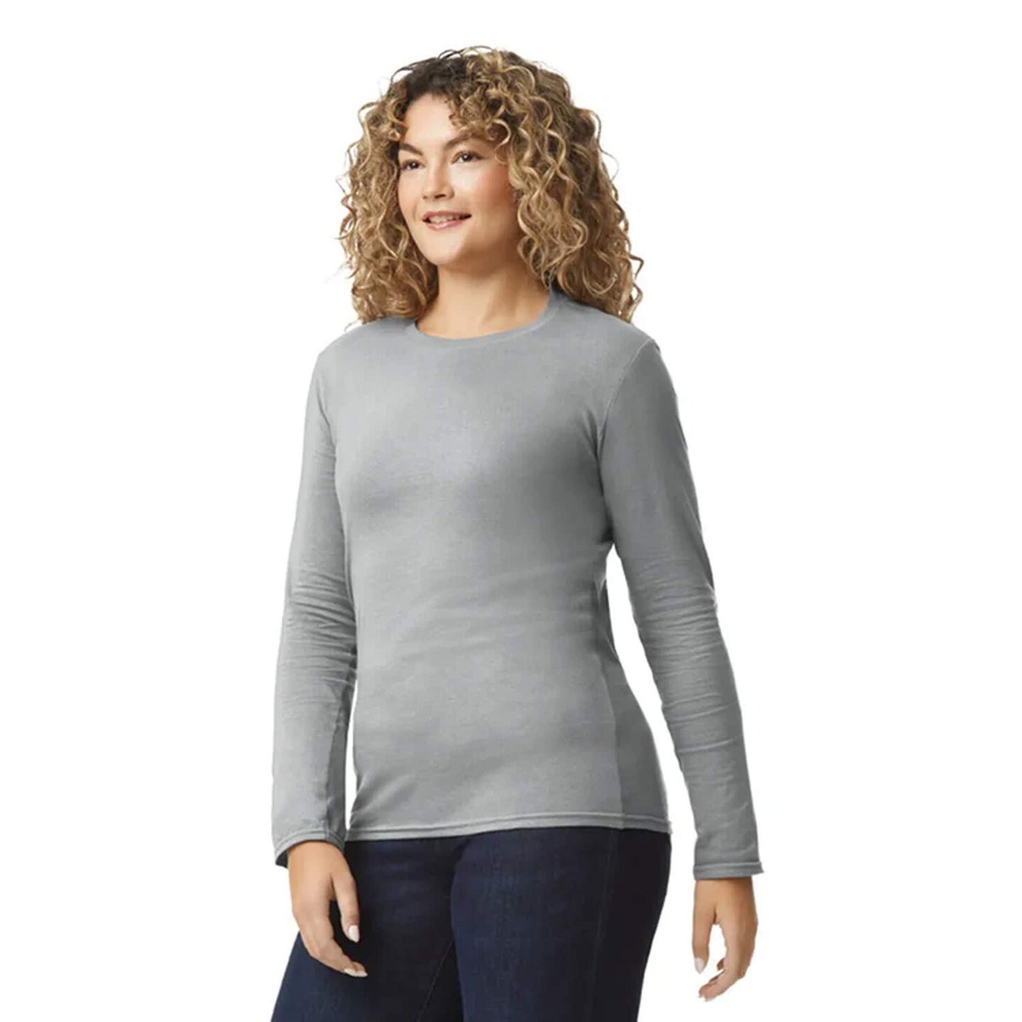 Gildan Unisex Softstyle Long Sleeve Crewneck T-Shirt for Everyday Wear & Custom Printing