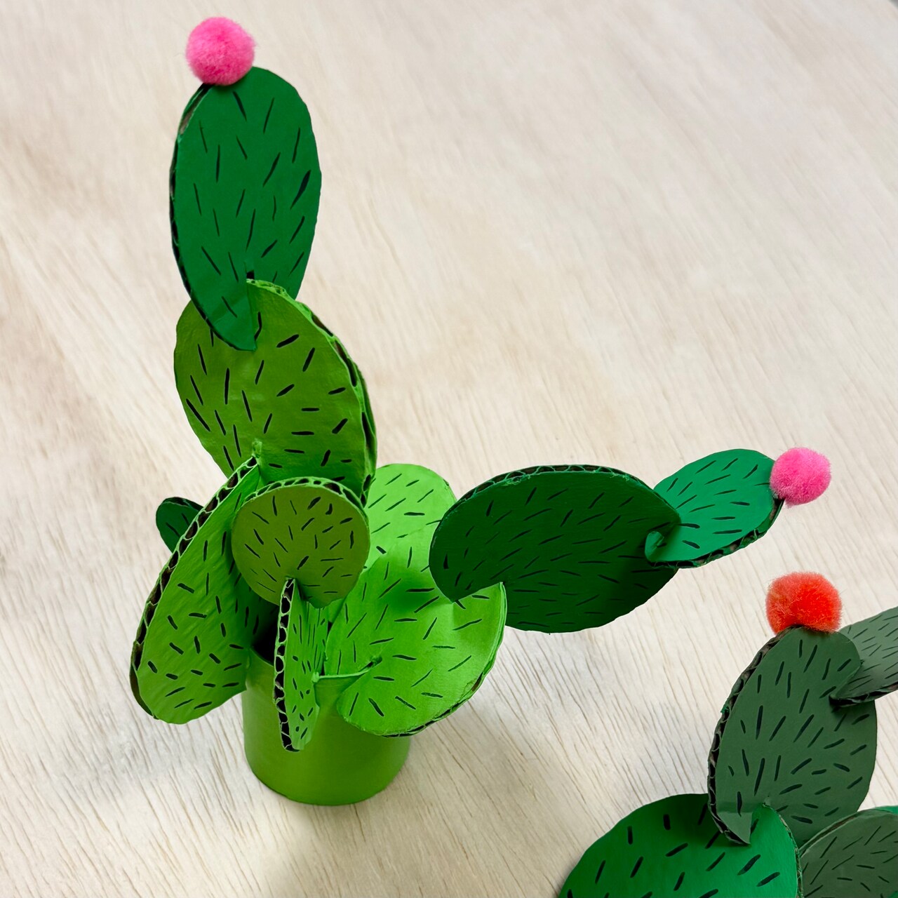 Kids Club: Adjustable Cardboard Cactus Craft