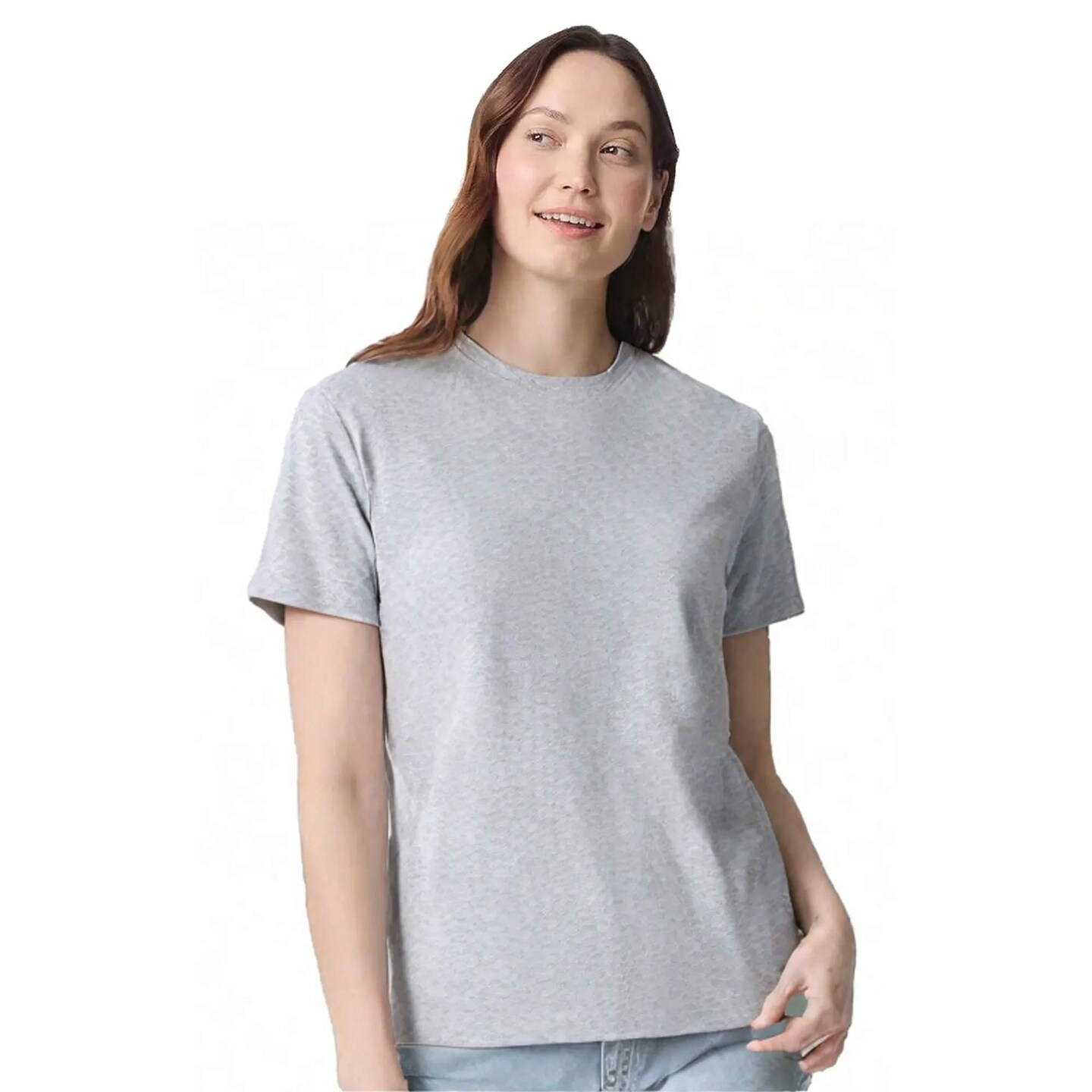 Gildan® Heavy Cotton Crewneck Short Sleeve T-Shirt 5.3 oz 100% Cotton Classic Fit Durable Everyday Blank Tee