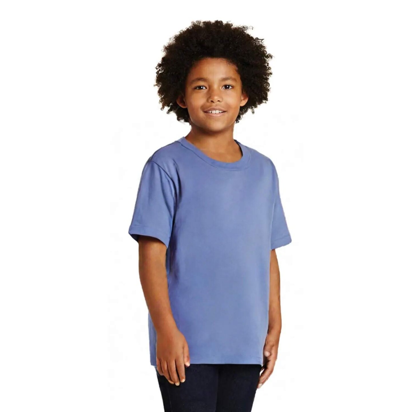 Gildan Youth Heavy Cotton Crewneck Short Sleeve T-Shirt for School Programs & Printing Cotton Tee