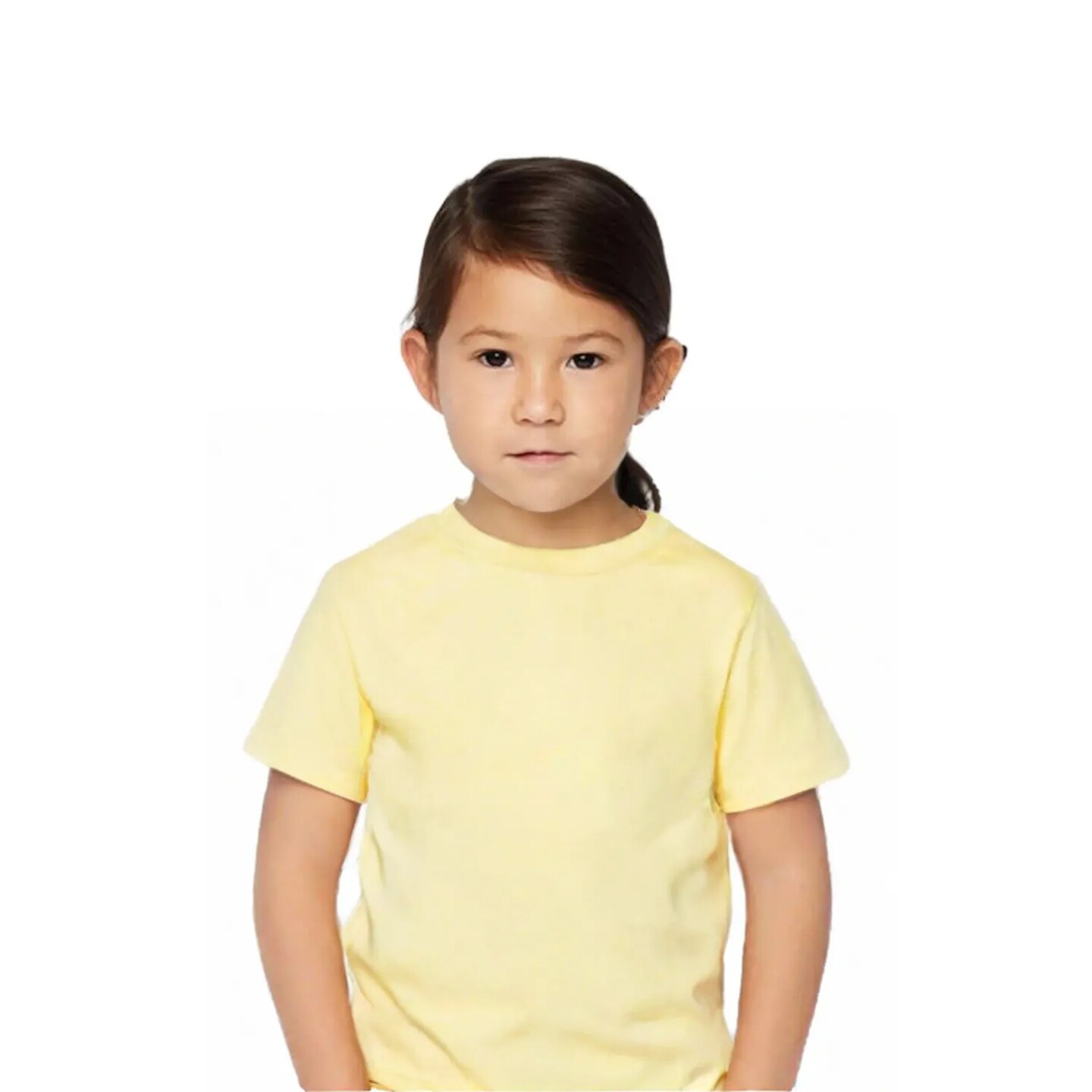Pack of 6 : BELLA+CANVAS Toddler Jersey Tee Soft Cotton Short Sleeve Kids T-Shirt Everyday Comfort