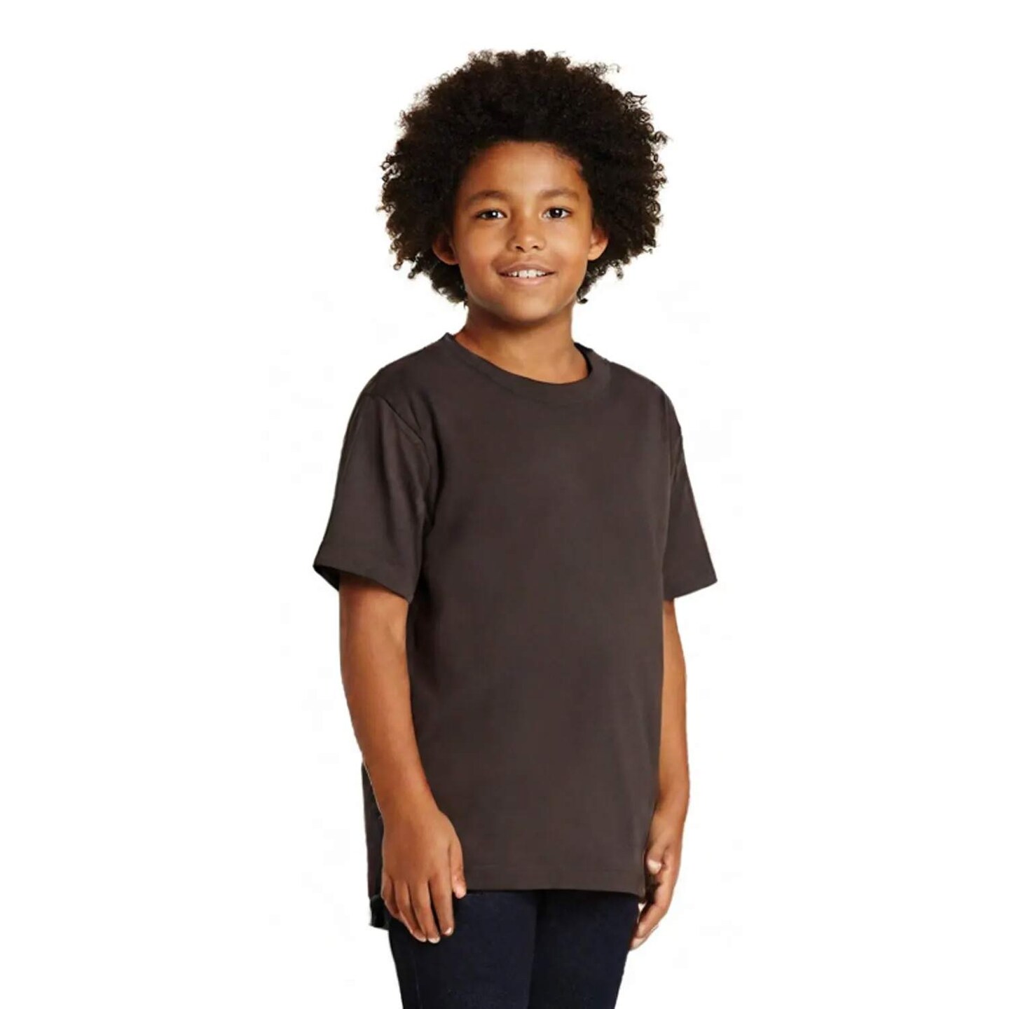 Gildan® Heavy Cotton Youth Short Sleeve Crewneck T-Shirt 5000B – Kids Basic Tee for Everyday Comfort
