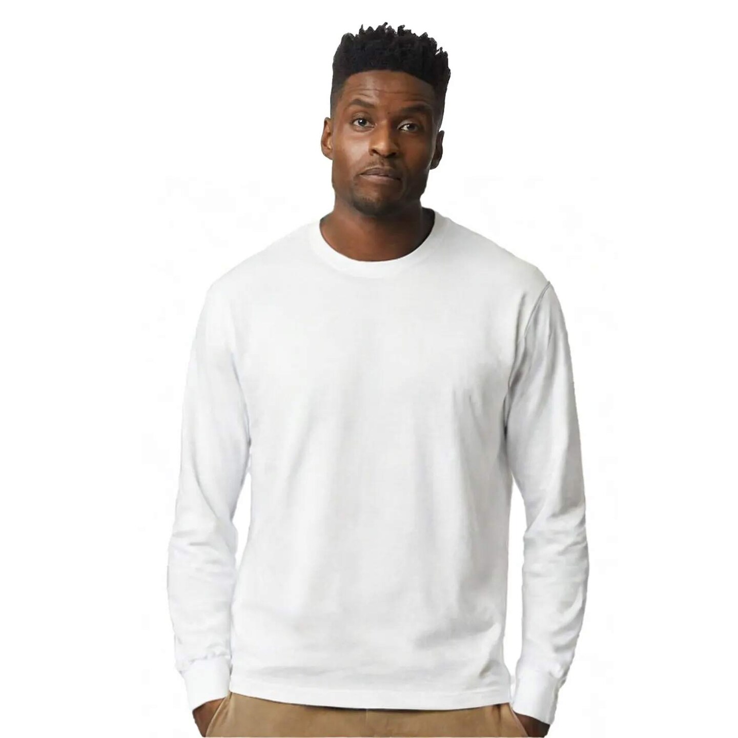 Gildan DryBlend Long Sleeve T-Shirt for Everyday Wear, Workwear & Layering Comfort