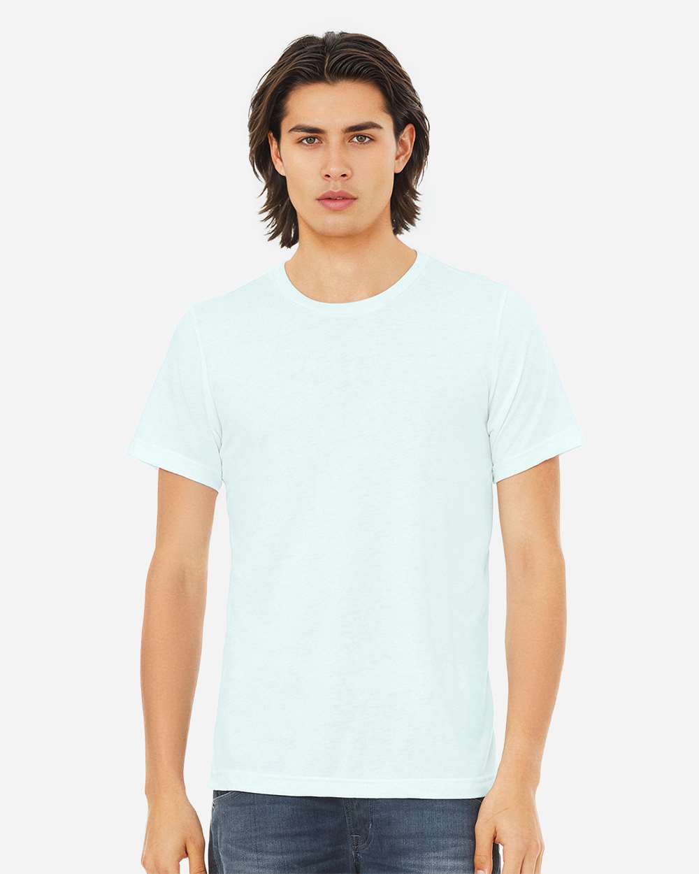 BELLA + CANVAS Unisex Airlume Triblend Short Sleeve Retail Tee – Ultra-Soft Sustainable Staple for Custom Branding