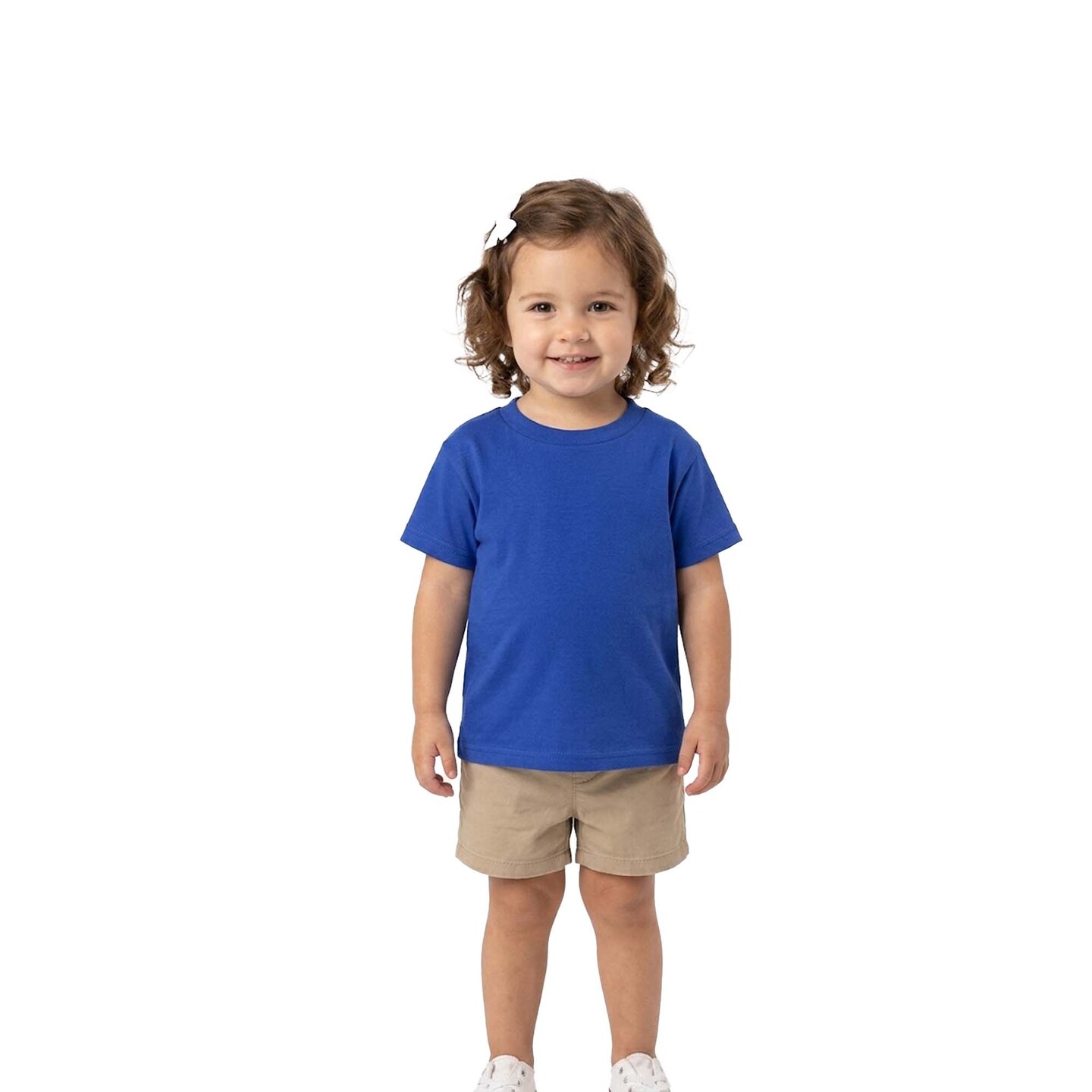 Rabbit Skins Toddler Cotton Jersey Crew Neck Short Sleeve Tee