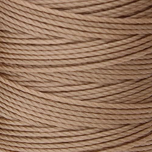 The Beadsmith S-Lon Bead Cord – .5 mm Twisted Nylon Cord for Stringing