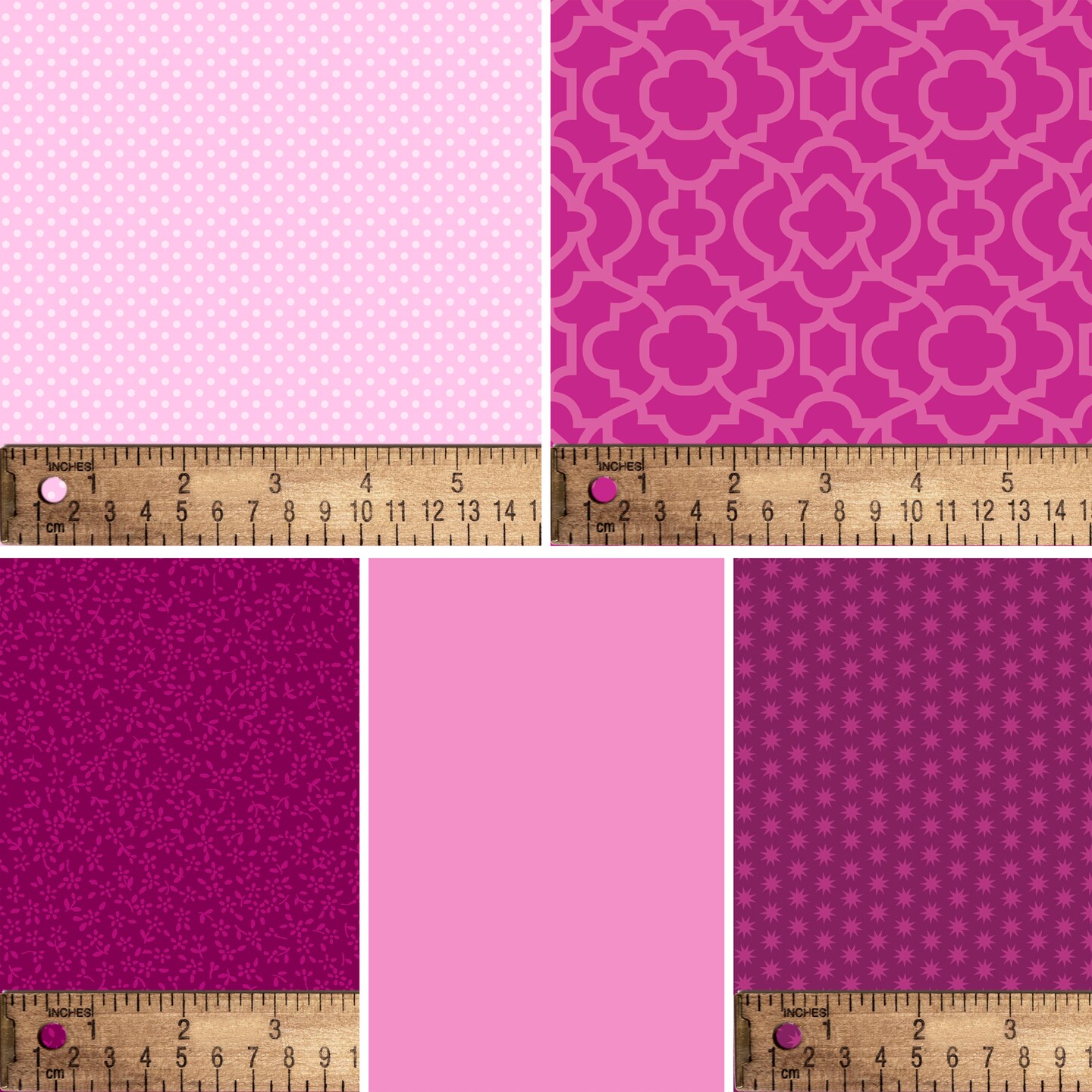 DAVID TEXTILES CREATIVE CUTS POLY COTTON 5 YD ASST