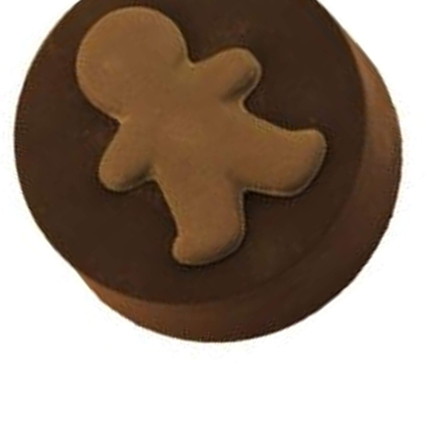 Gingerbread Boy Sandwich Cookie Chocolate Mold for Festive Creations