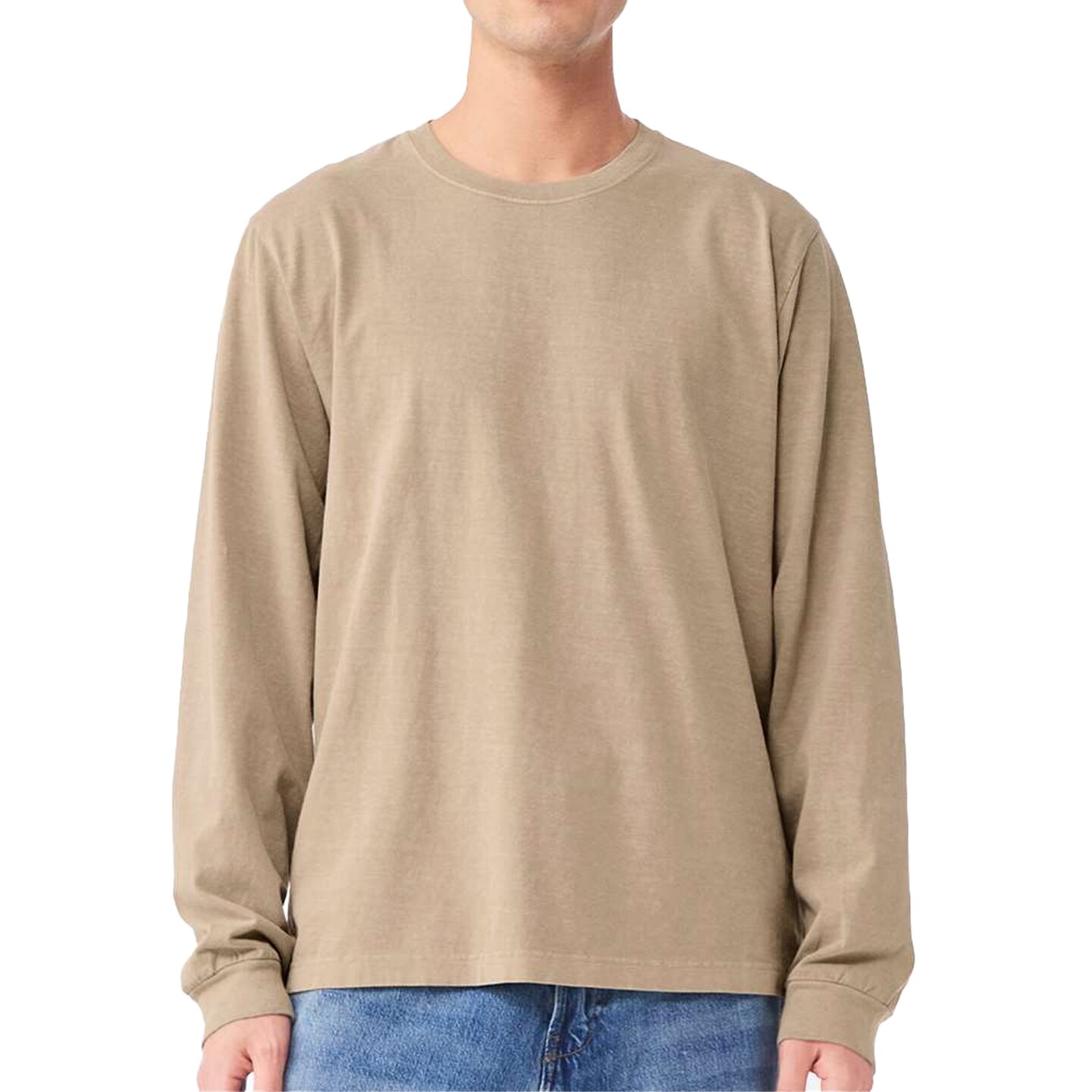 BELLA+CANVAS Heavyweight Long Sleeve Tee, Full Cotton, DIY Friendly T-shirt