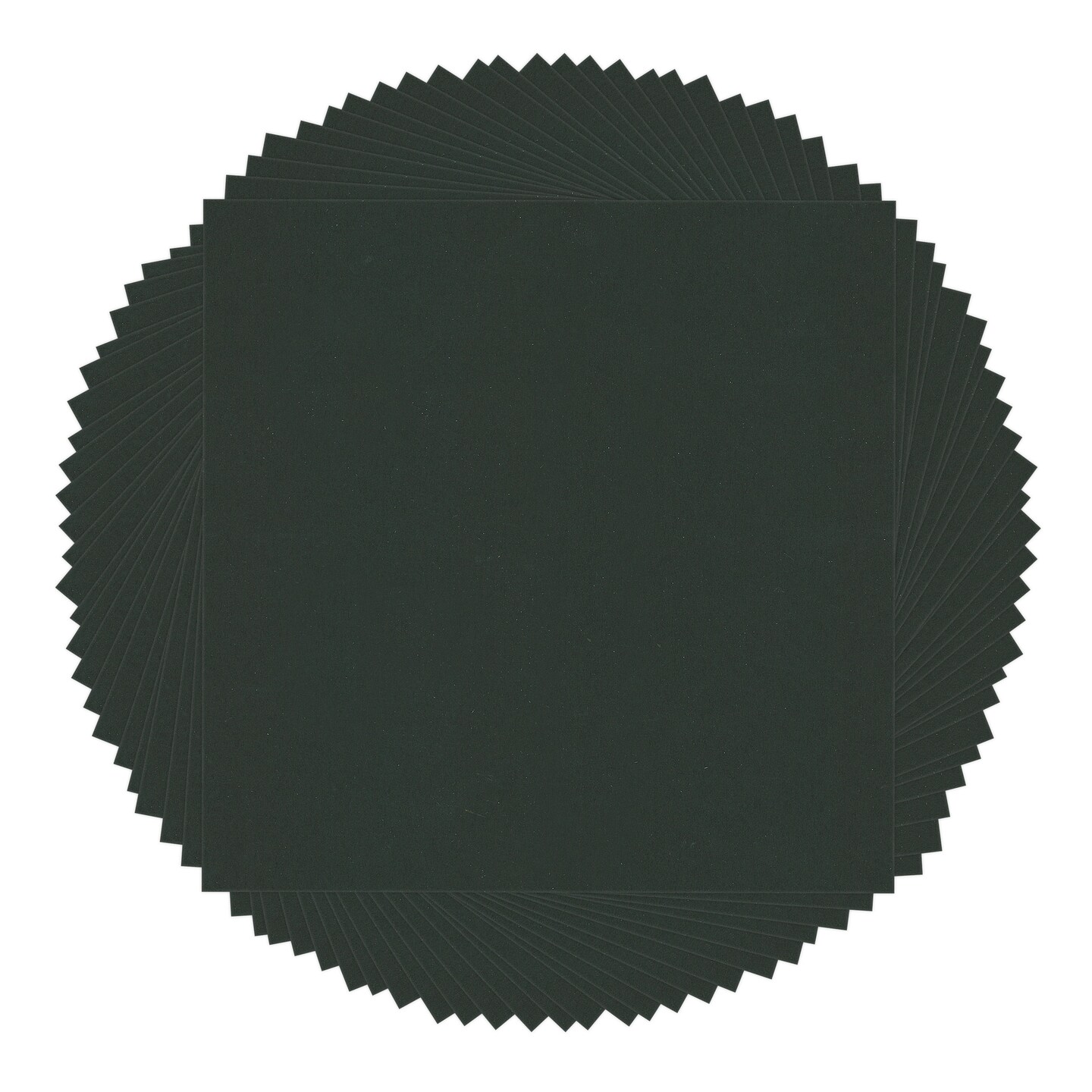 Textured Black 10x10 Uncut Mat Board - Blank Sheets, No Opening