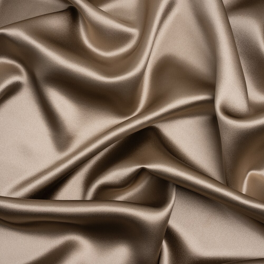 1 Yard Fungi Silk Crepe Back Satin Soft Smooth Luxurious Sewing Fabric for Evening Wear 44 inch Width