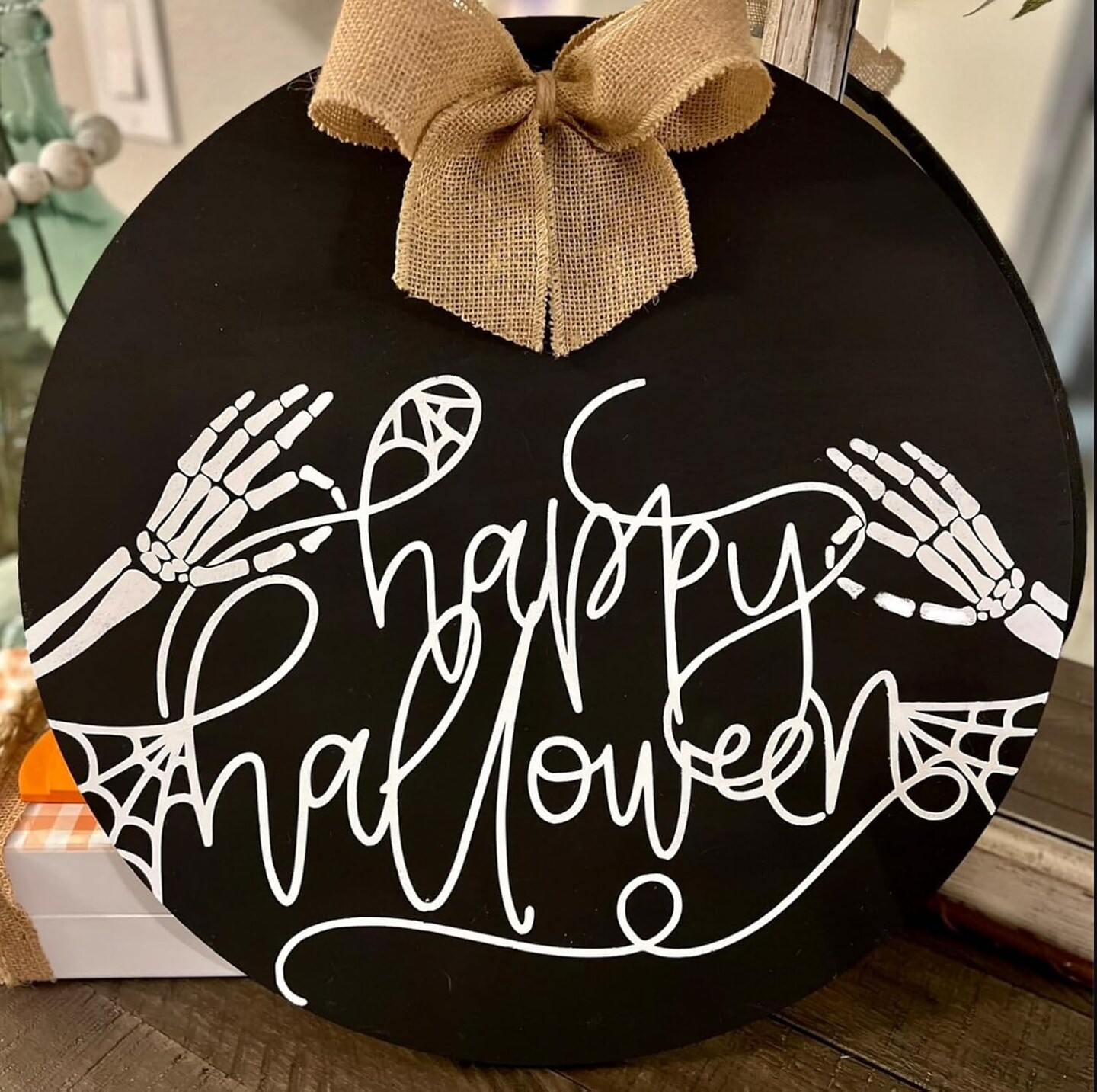 Halloween Stencils for Painting Large Skeleton(Halloween 02)