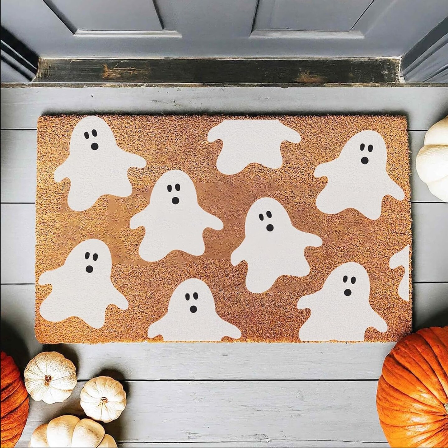 Large Halloween Doormat Stencils Reusable Boo Ghost Stencil(Halloween 01)