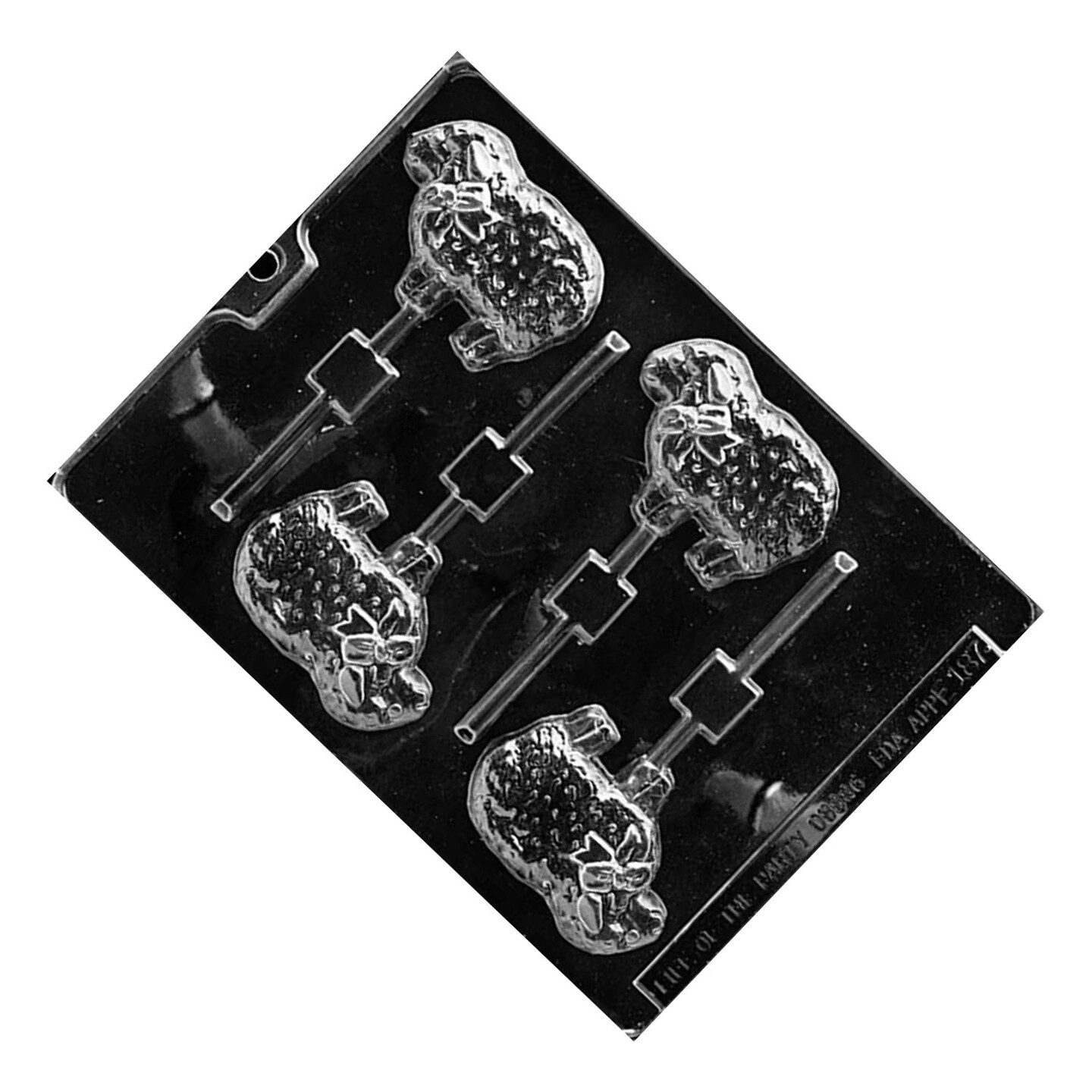 Country Lamb Lollipop Chocolate Mold