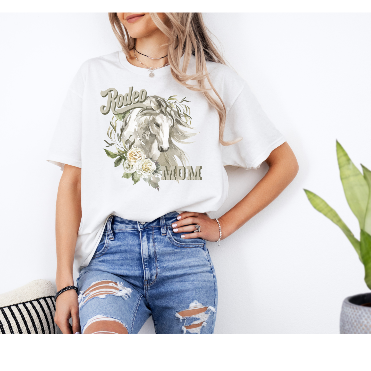 Rodeo Mom shirt , DTF print, Western , Cowboy , Cowgirl