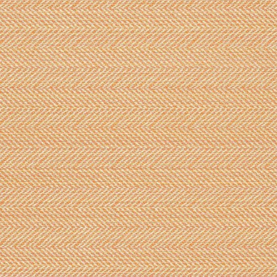 1 Yard Posh Persimmon Orange Herringbone Outdoor Upholstery Fabric 54 Inches Wide