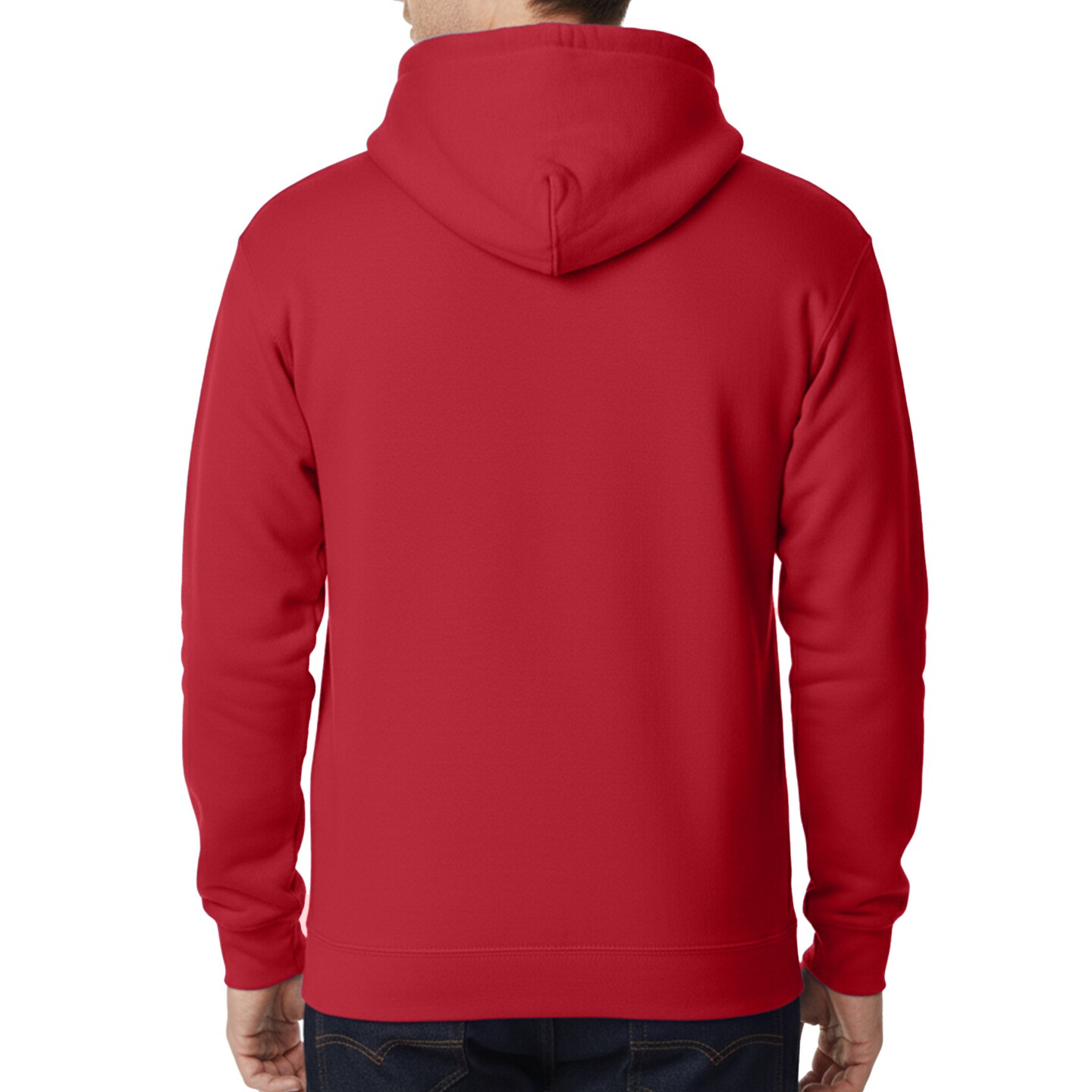 Gildan Unisex Fleece Hooded Sweatshirt 18500, Pullover Hoodie for Arts & Craft