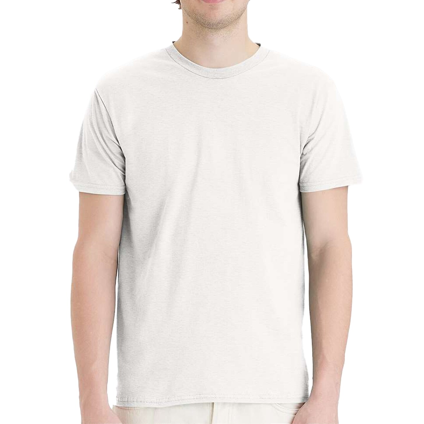 Hanes Perfect-T Blank T-Shirt, Crewneck Short Sleeve Basic Plain Tee