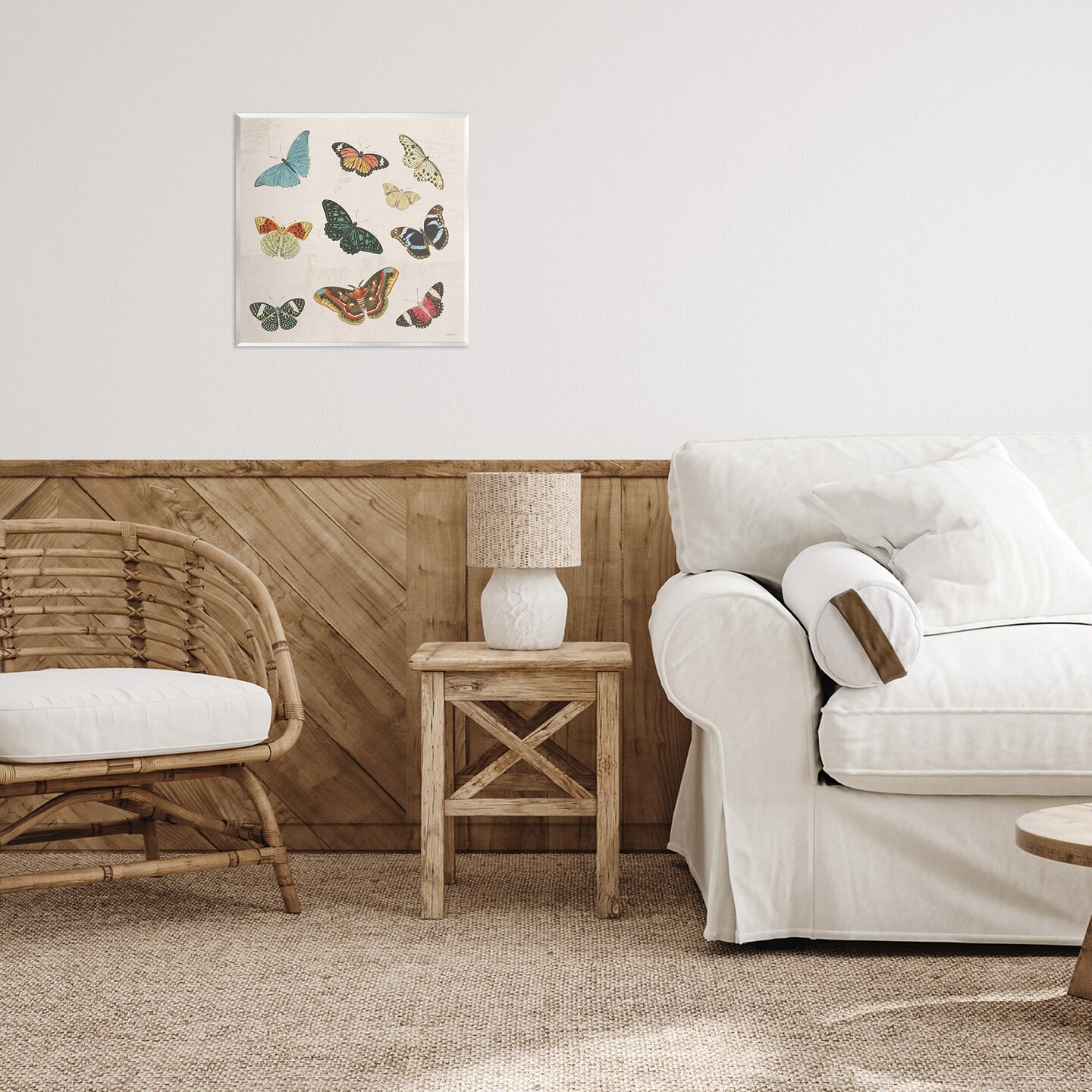 Stupell Industries Vintage Butterfly Flight Wall Plaque, design by Dan Meneely