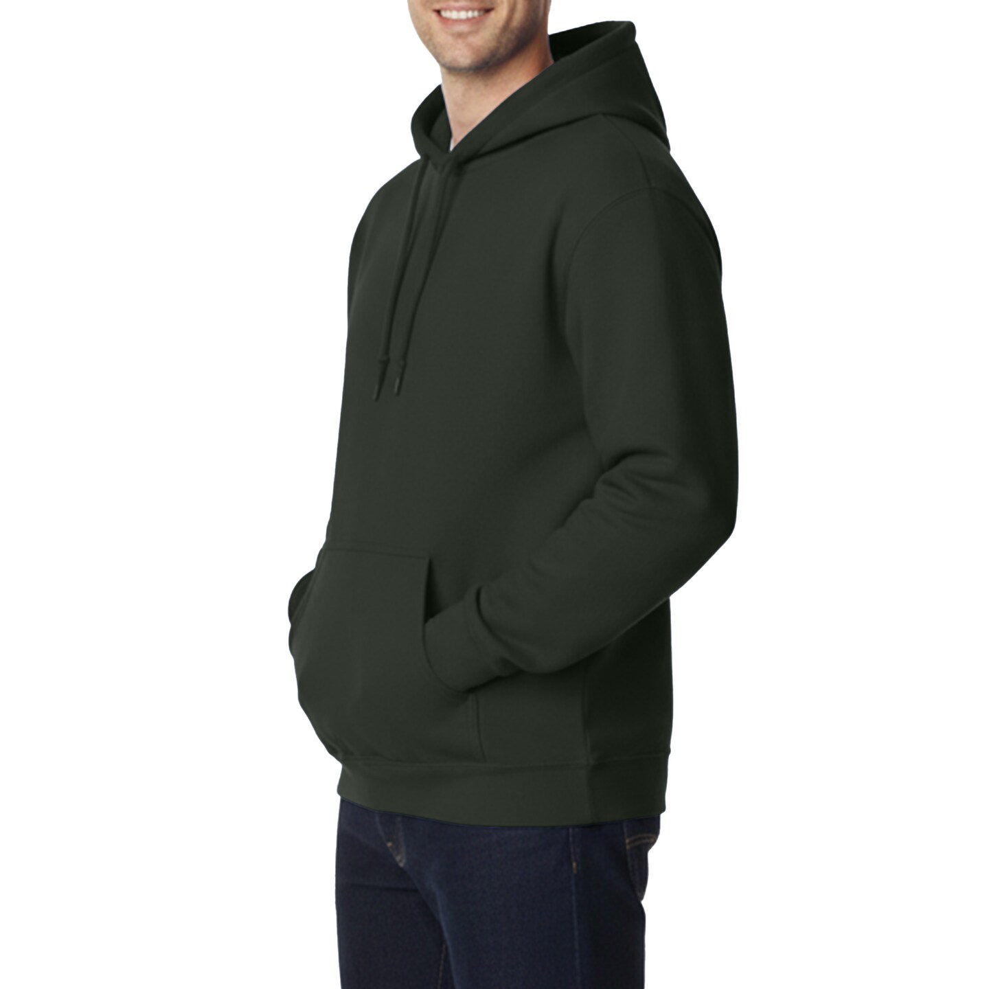 Gildan Unisex Fleece Hooded Sweatshirt 18500, Pullover Hoodie for Arts & Craft