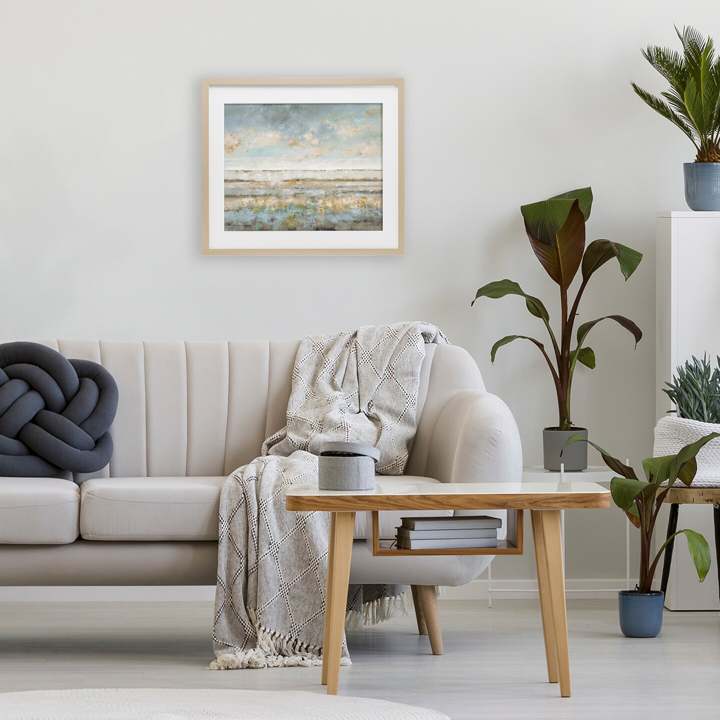 Stupell Industries Contemplative Mood Abstract Framed Print Under Glass, design by Lorenzo Collective