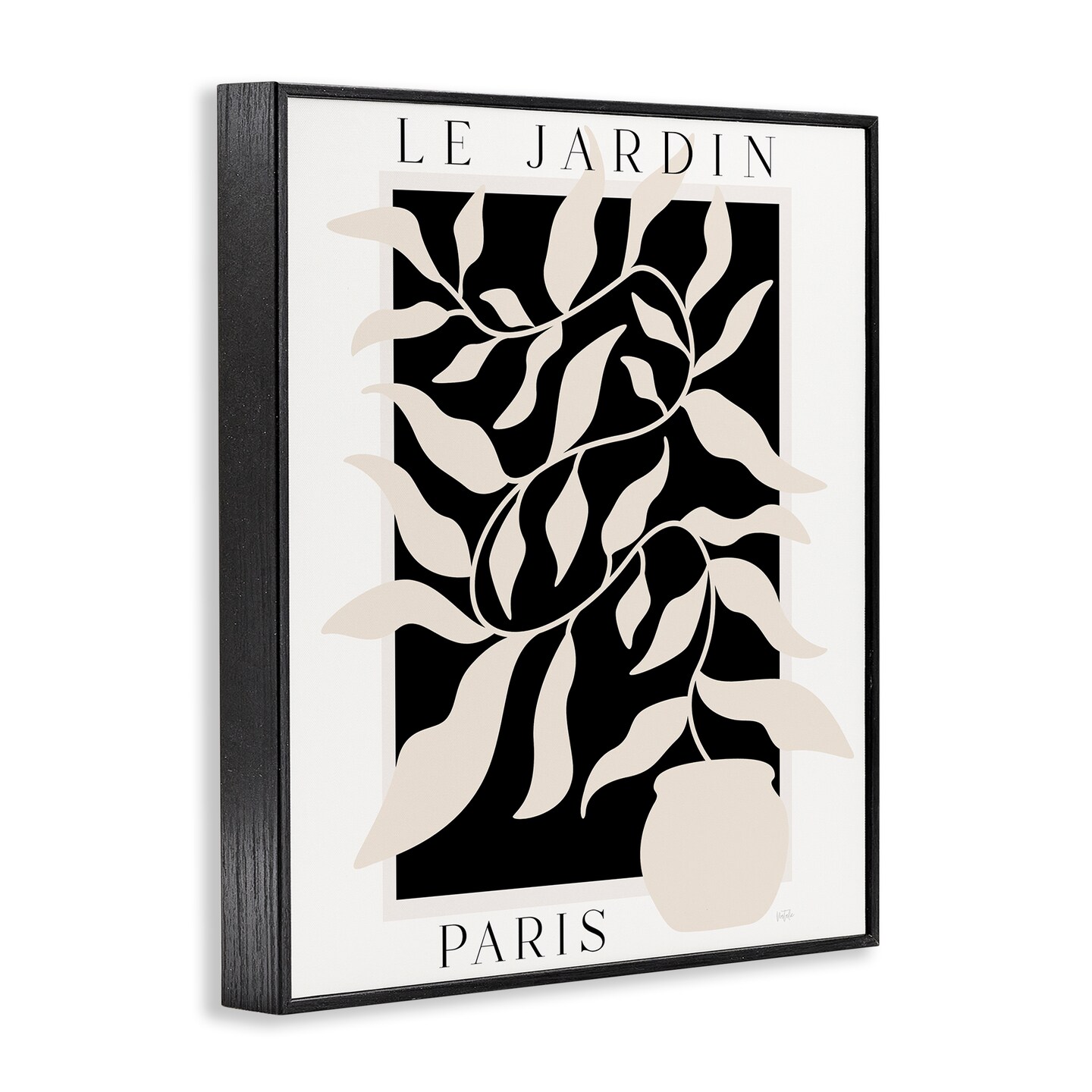 Stupell Industries Le Jardin Paris Botanicals Framed Giclee, design by Natalie Carpentieri