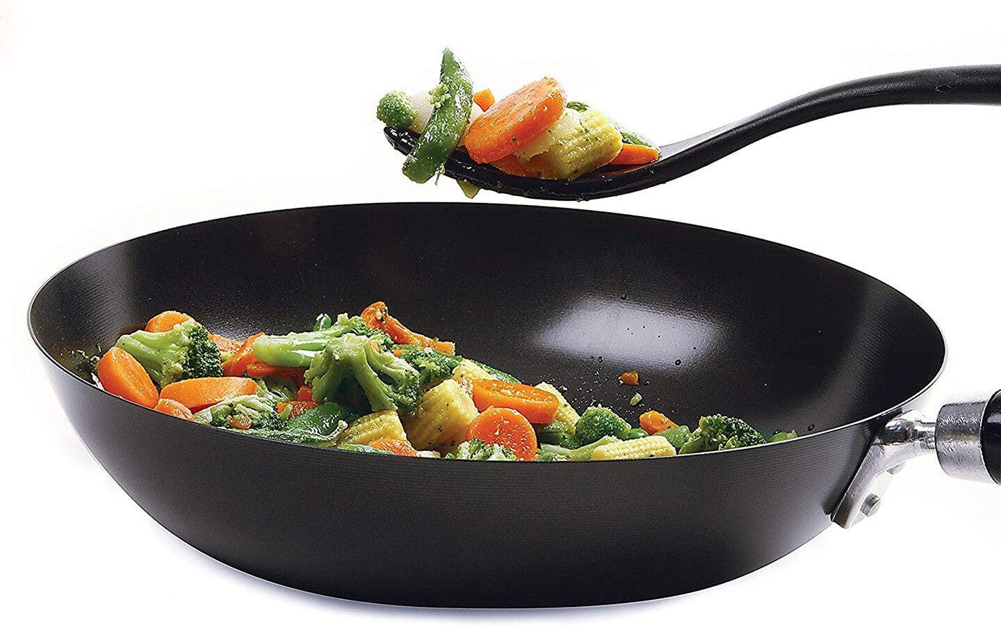 Norpro 11" Grip-EZ Fiskie Fork & Whisk Combo Tool - Mix Stir Blend & Fold