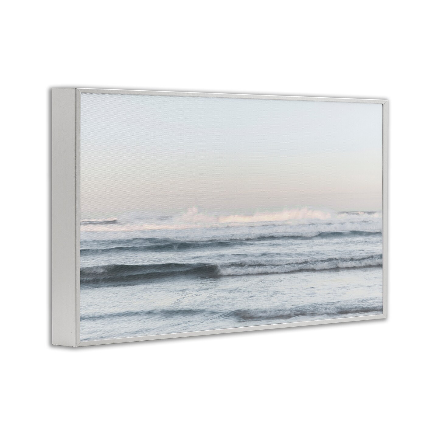 Stupell Industries Serene Ocean Waves Calmness Framed Giclee, design by Melissa McClain