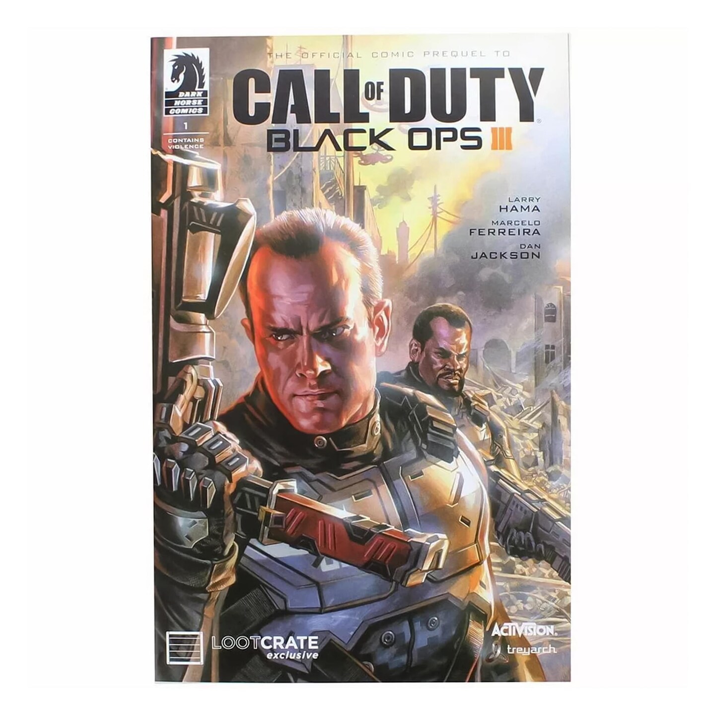 Call of Duty Black Ops III Comic Book #1 - Loot Crate Exclusive Cover