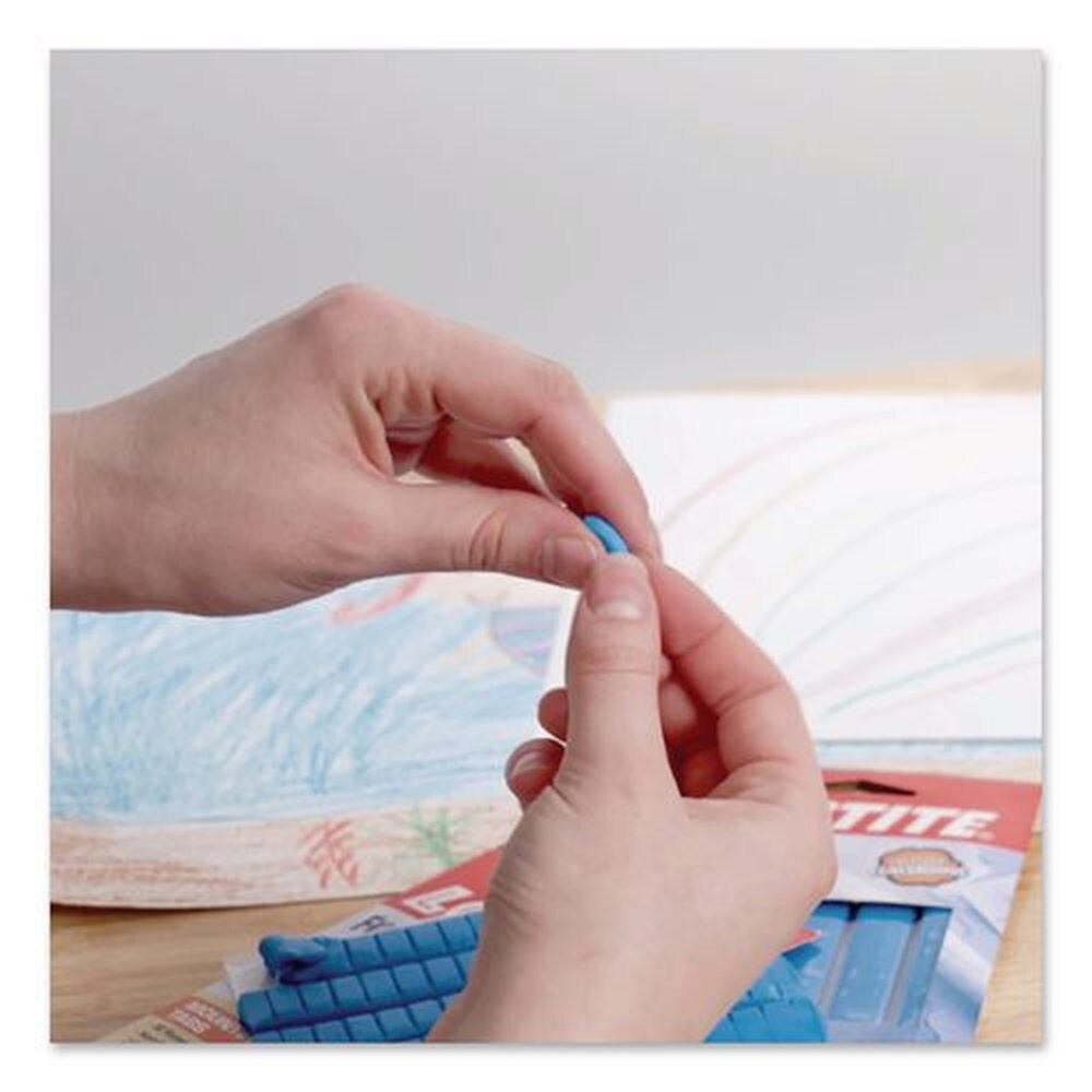 Loctite Fun-Tak 2 oz. 6 Strips Repositionable and Reusable Mounting Putty