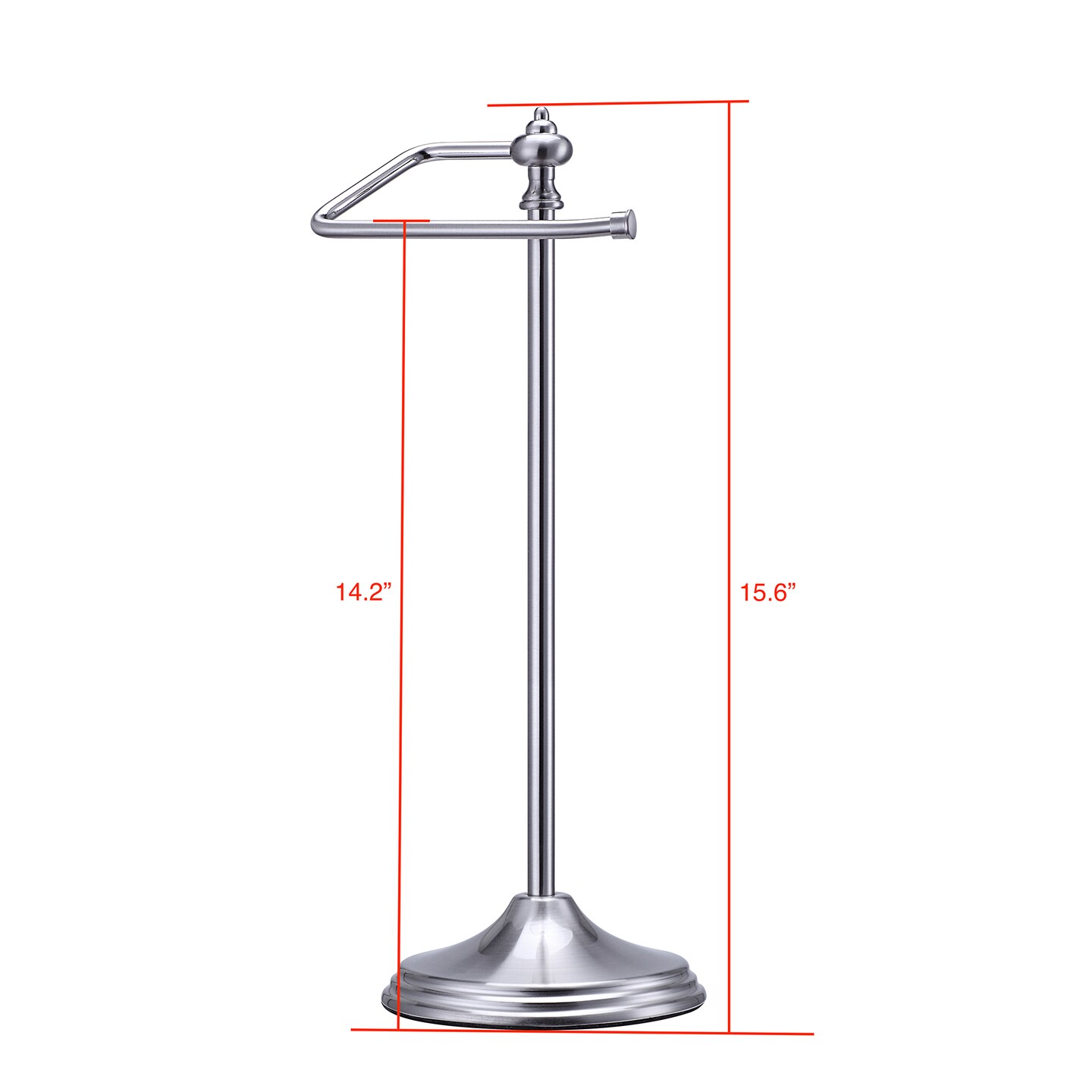 Heavy Weight Classic Decorative Metal Fingertip Towel Holder Stand