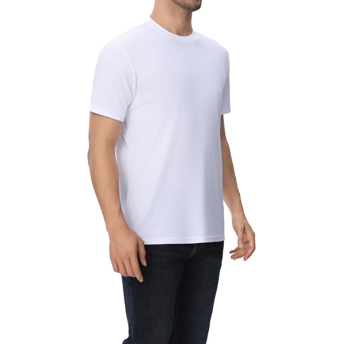 Zfeel Blank T-Shirt for DIY Printing & Custom Designs, UPF 50-ZF910