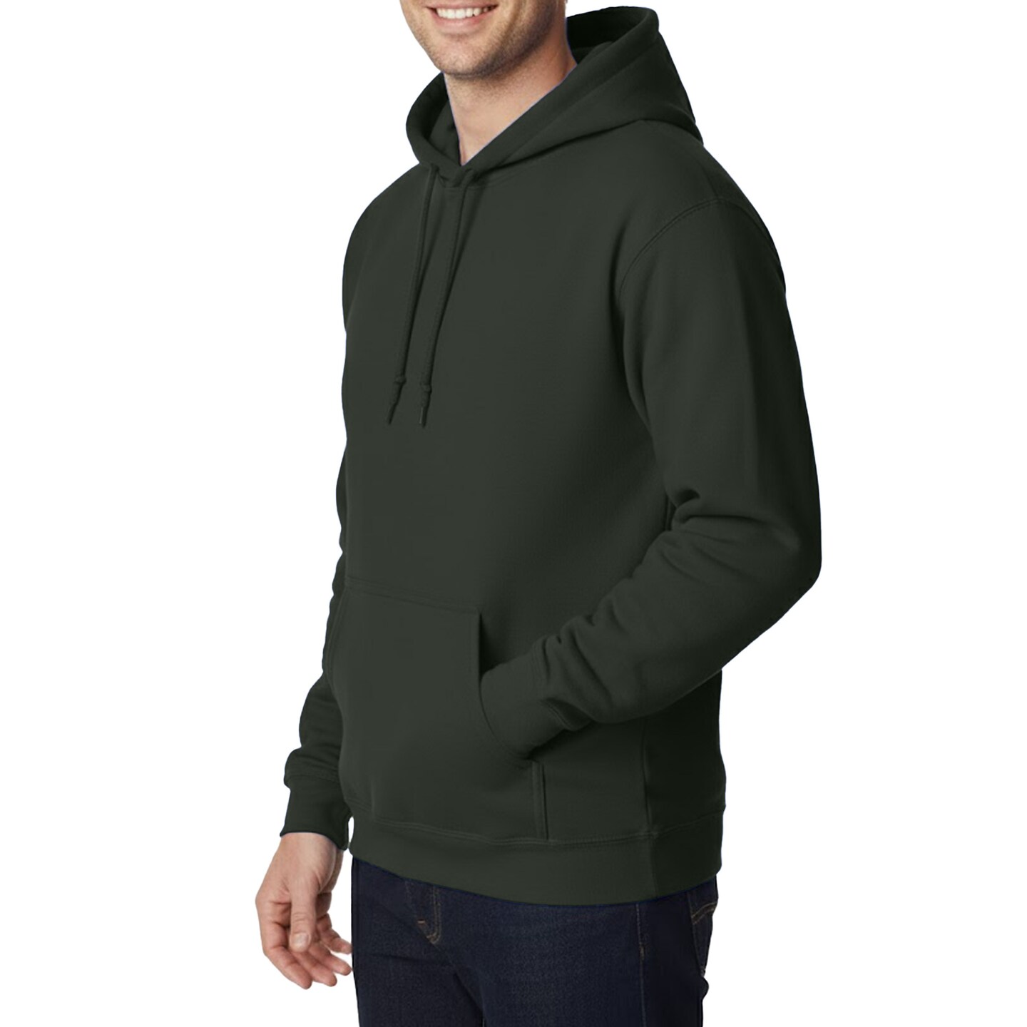 Gildan Unisex Fleece Hooded Sweatshirt 18500, Pullover Hoodie for Arts & Craft
