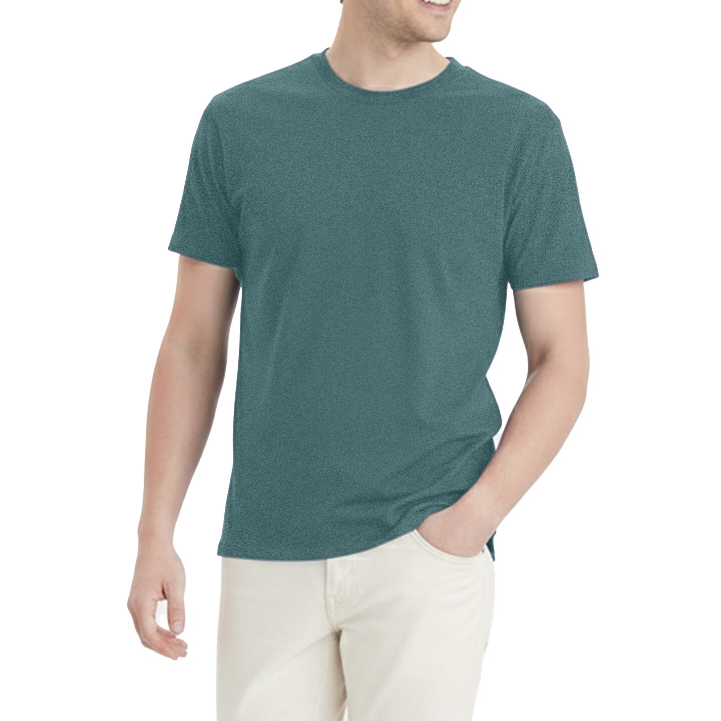 Hanes Perfect-T Blank T-Shirt, Crewneck Short Sleeve Basic Plain Tee